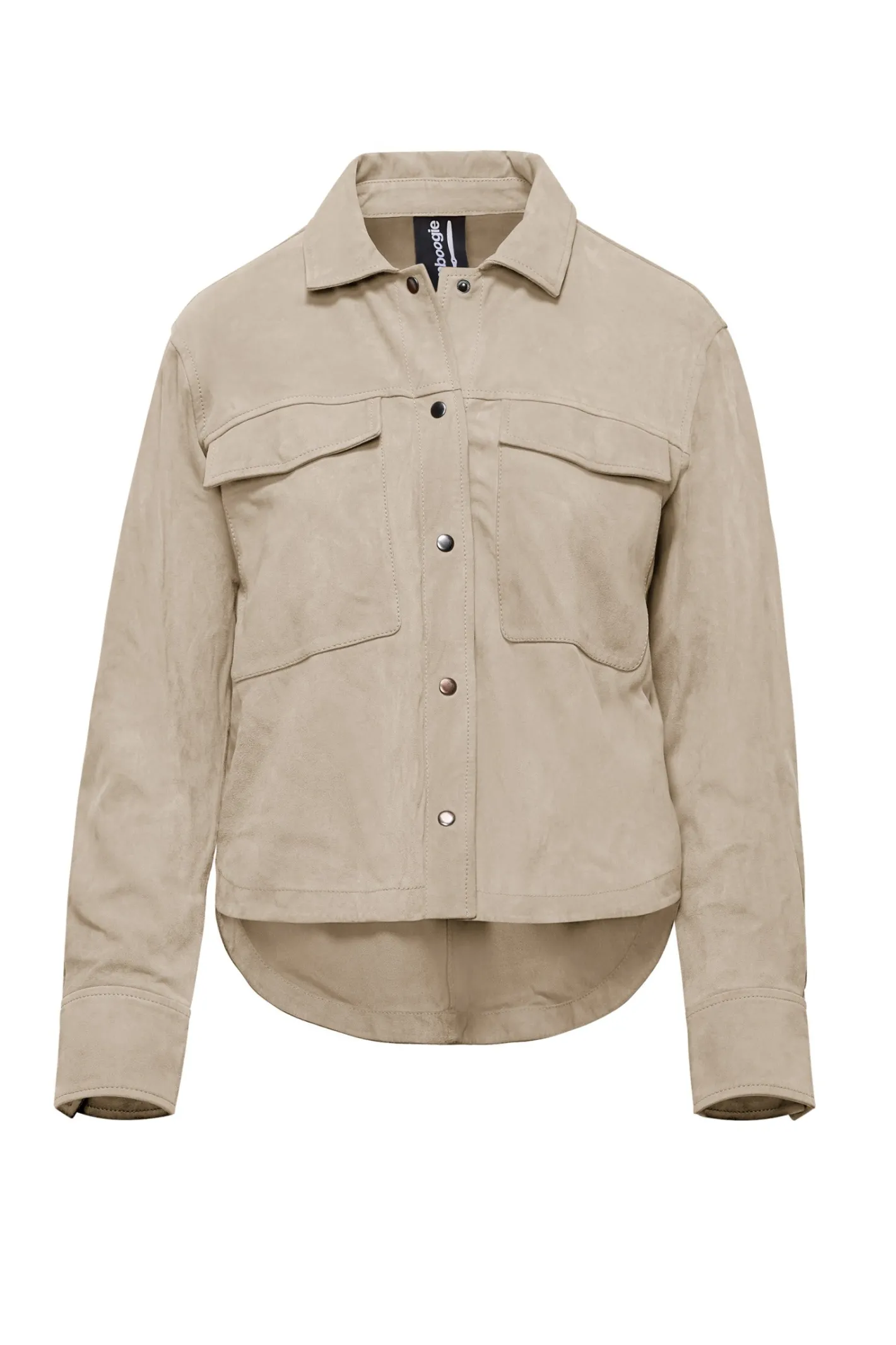 Bomboogie Lederjacken-Alis Hemdjacke Aus Wildleder