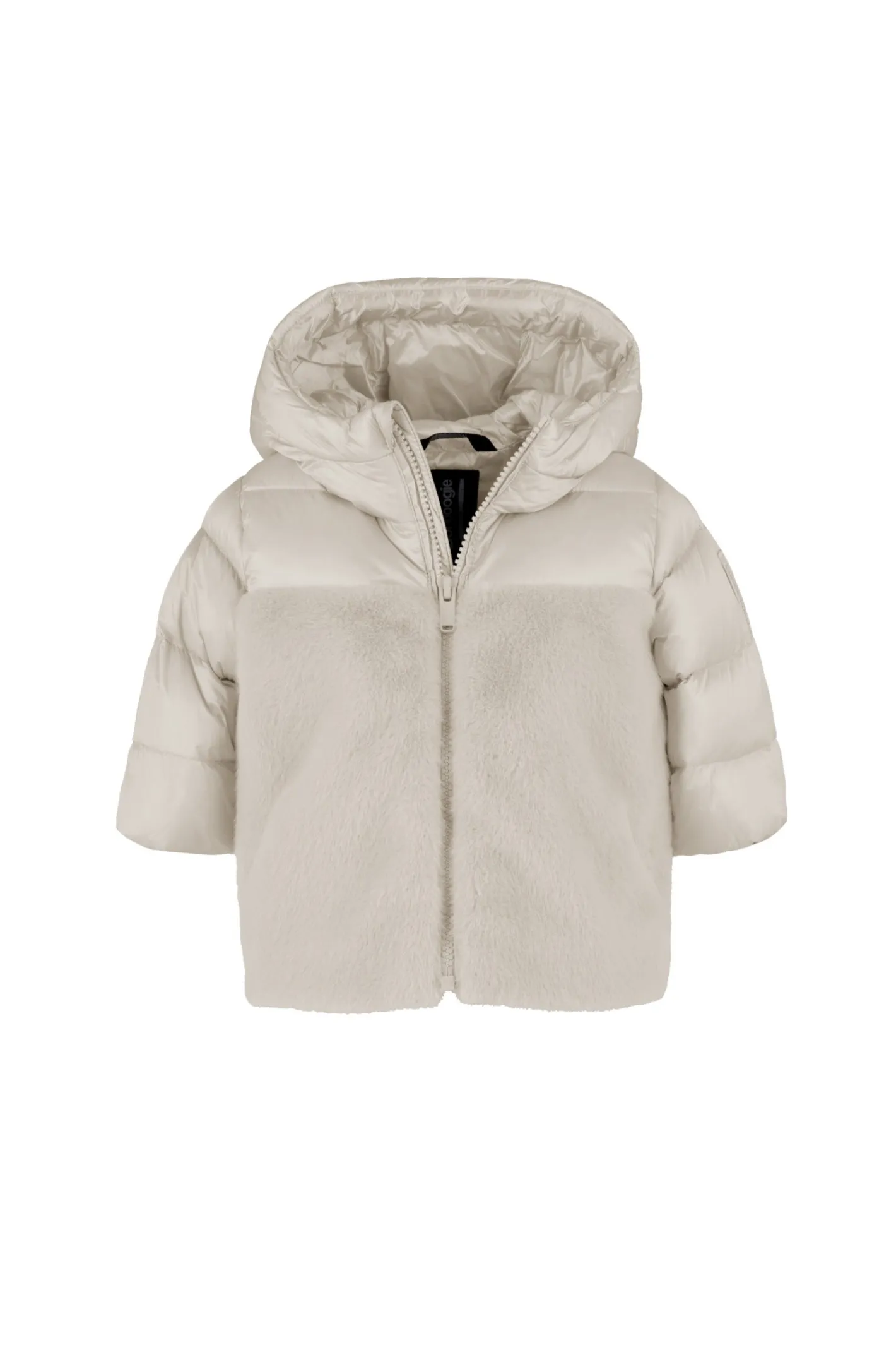 Bomboogie Baby-Baby-Daunenjacke Aus Kunstpelz Und Nylon