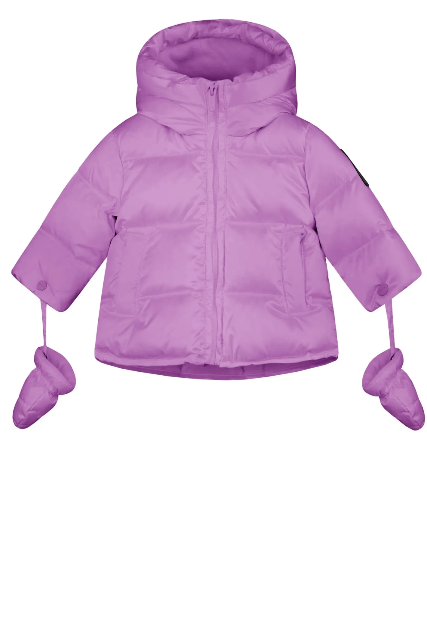 Bomboogie Baby-Baby-Daunenjacke Mit Abnehmbaren Handschuhen