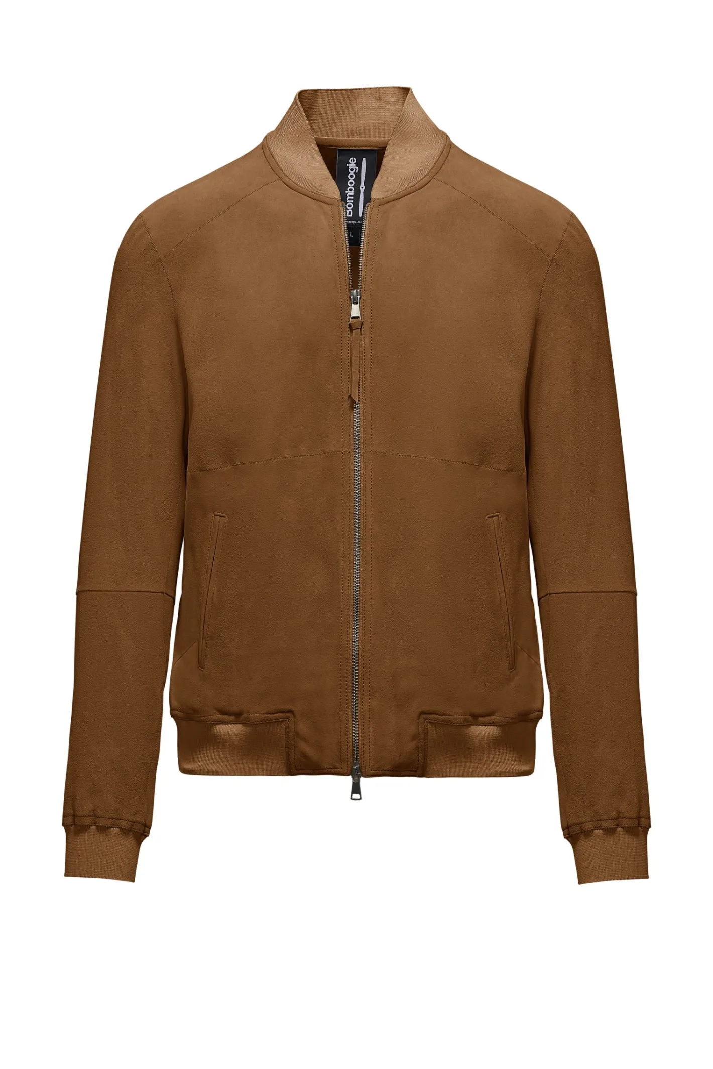 Bomboogie Lederjacken-Bomberjacke Aus Leder Rahm