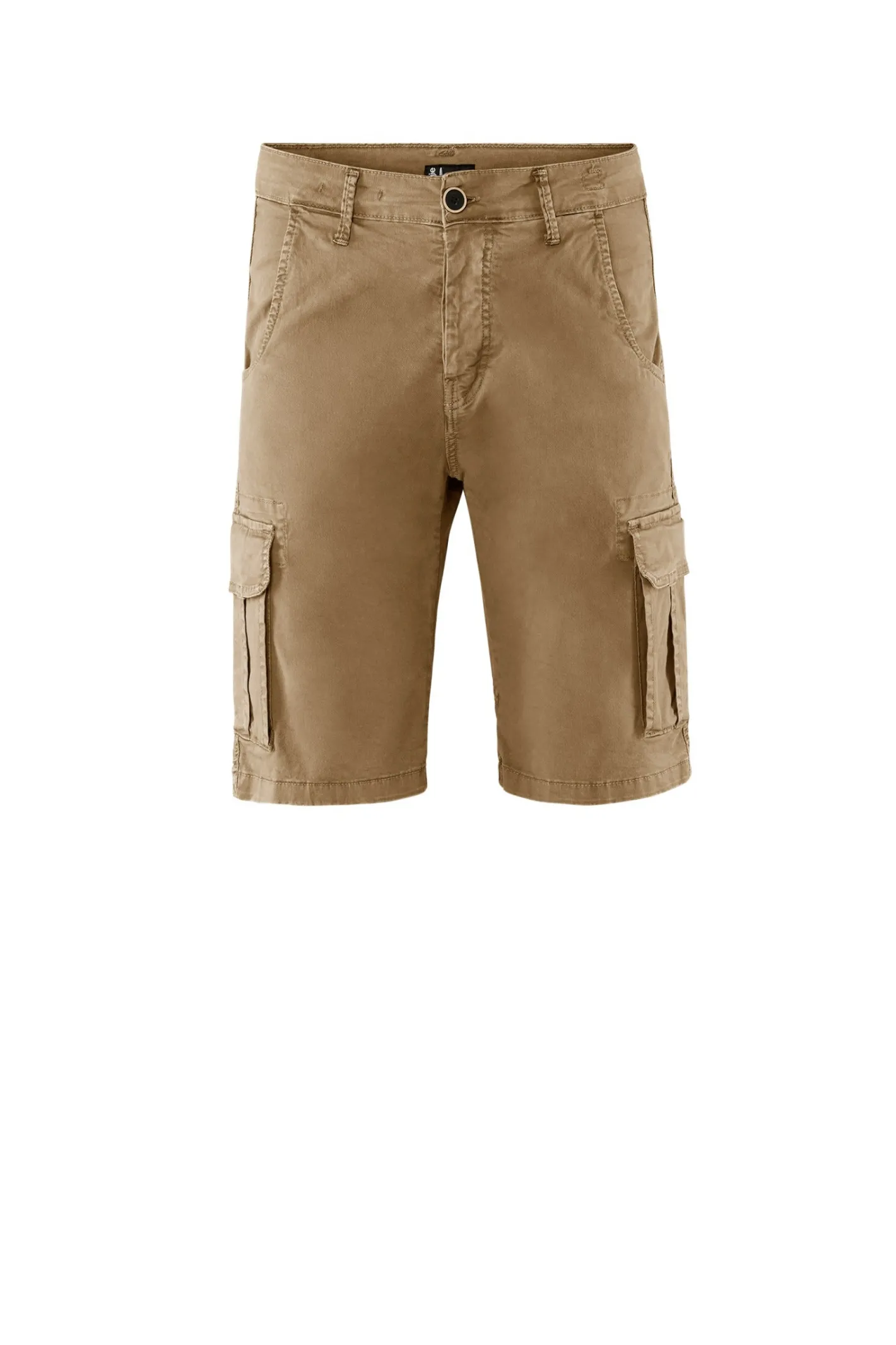Bomboogie Bermuda & Shorts-Cargo-Bermudashorts Aus Baumwoll-Gabardine