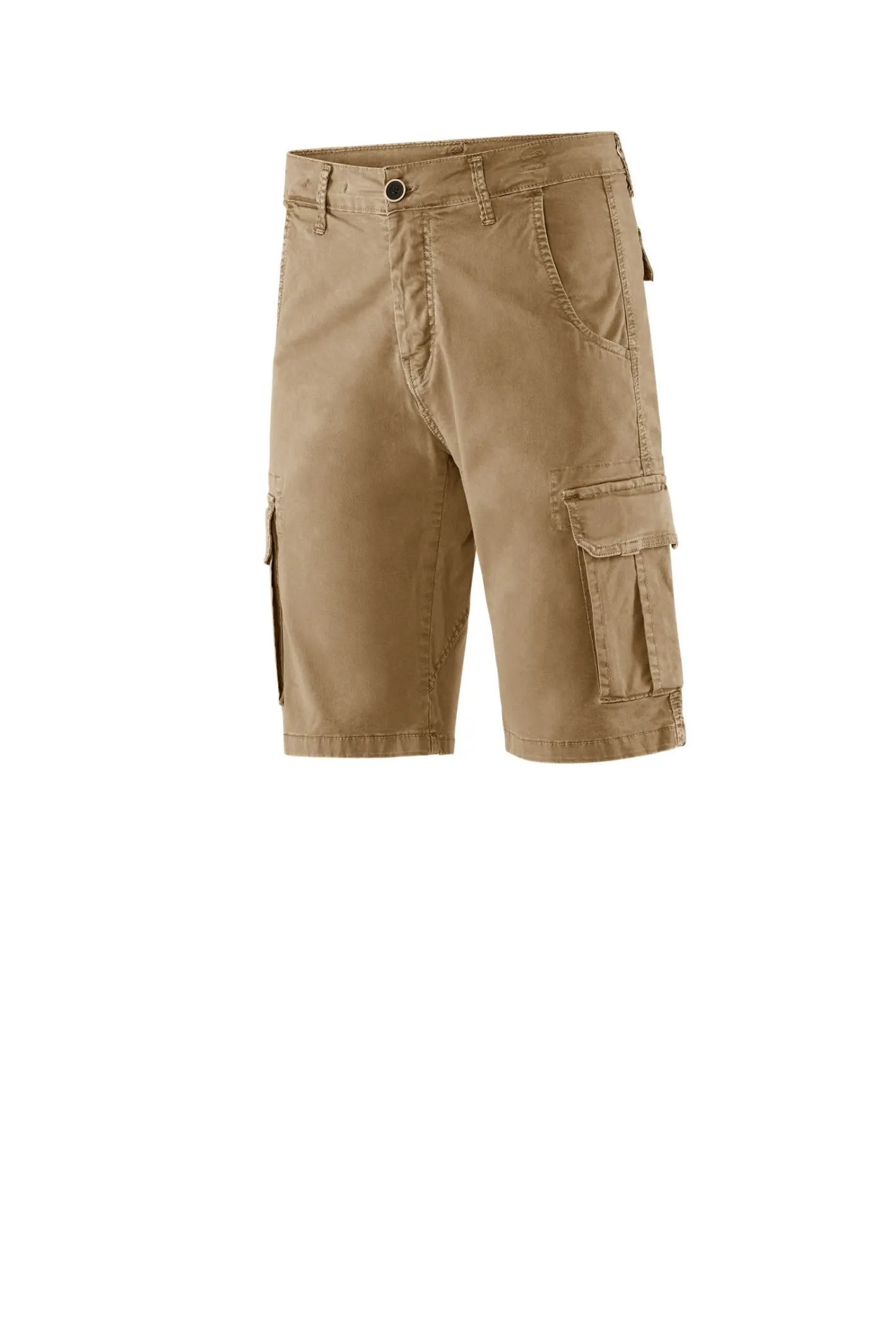 Bomboogie Bermuda & Shorts-Cargo-Bermudashorts Aus Baumwoll-Gabardine