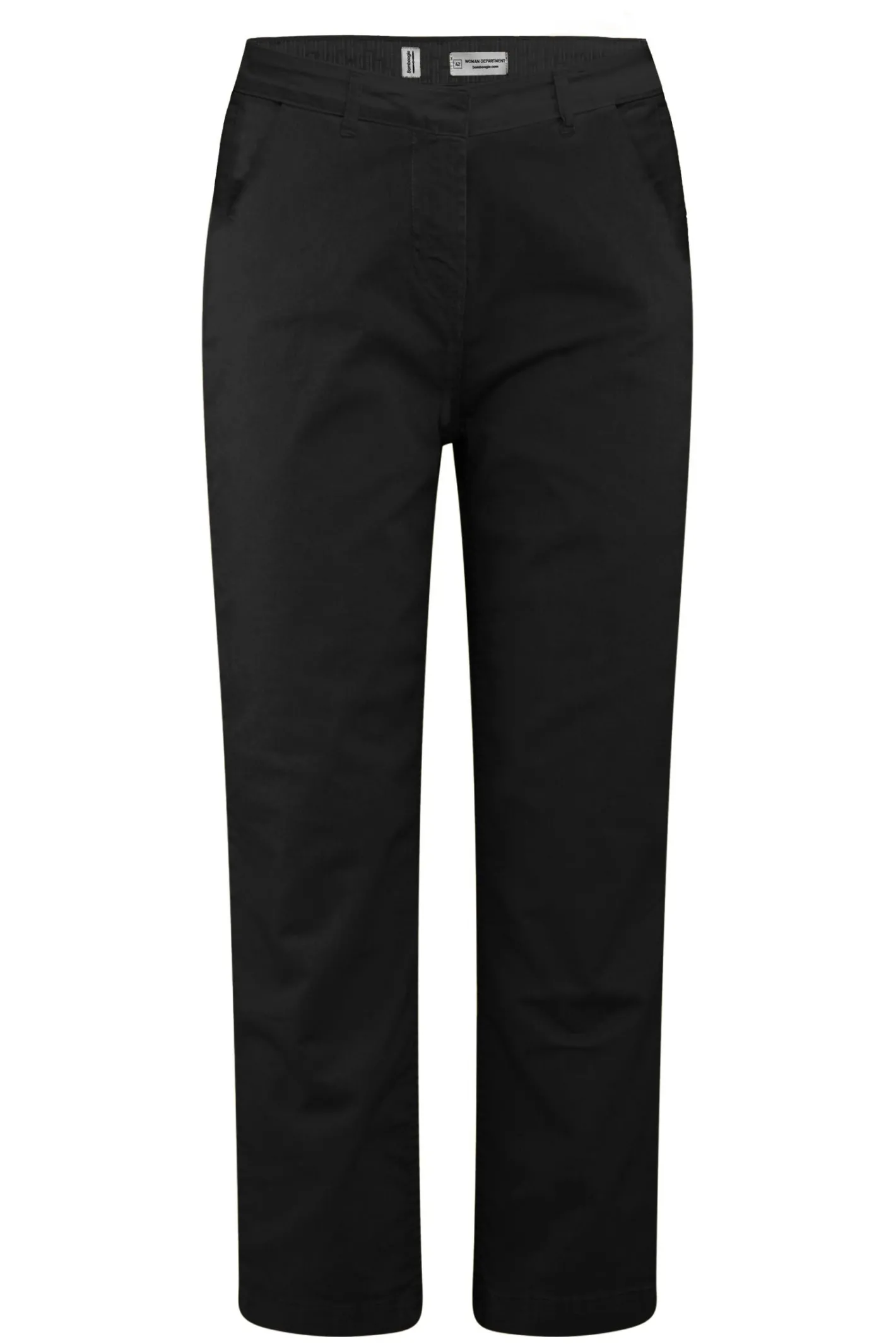 Bomboogie Hosen-Chino-Hose Aus Schwerem Stretch-Baumwollsatin