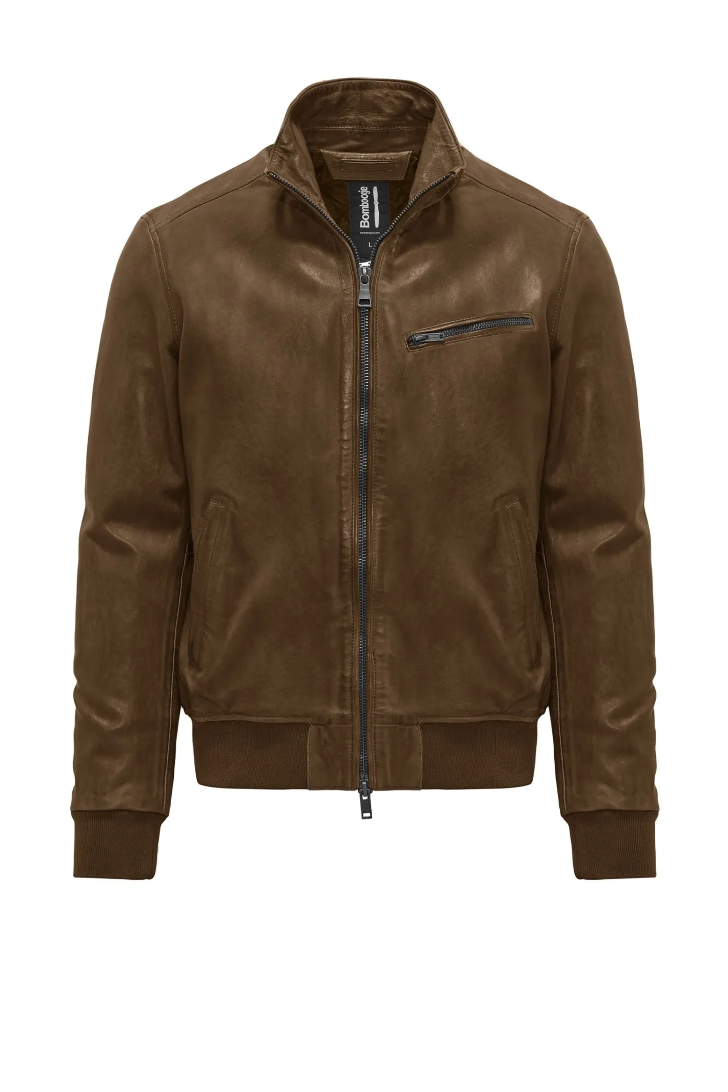 Bomboogie Lederjacken-Foo Leder-Bomberjacke