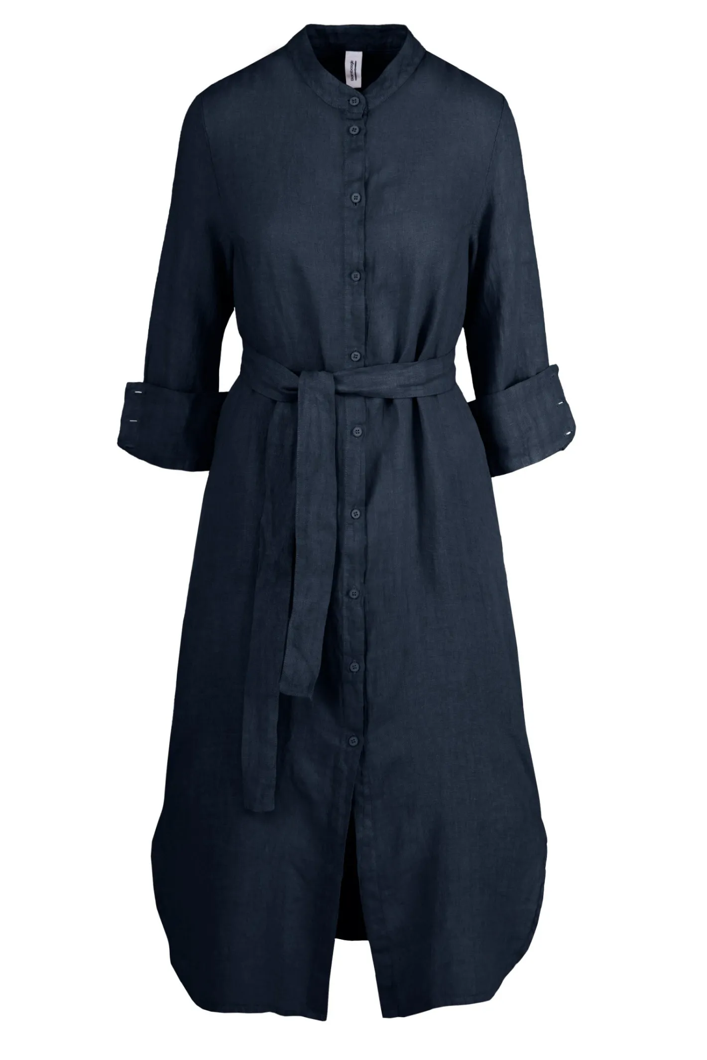 Bomboogie Kleider-Hemdblusenkleid Mit Mandarin-Kragen