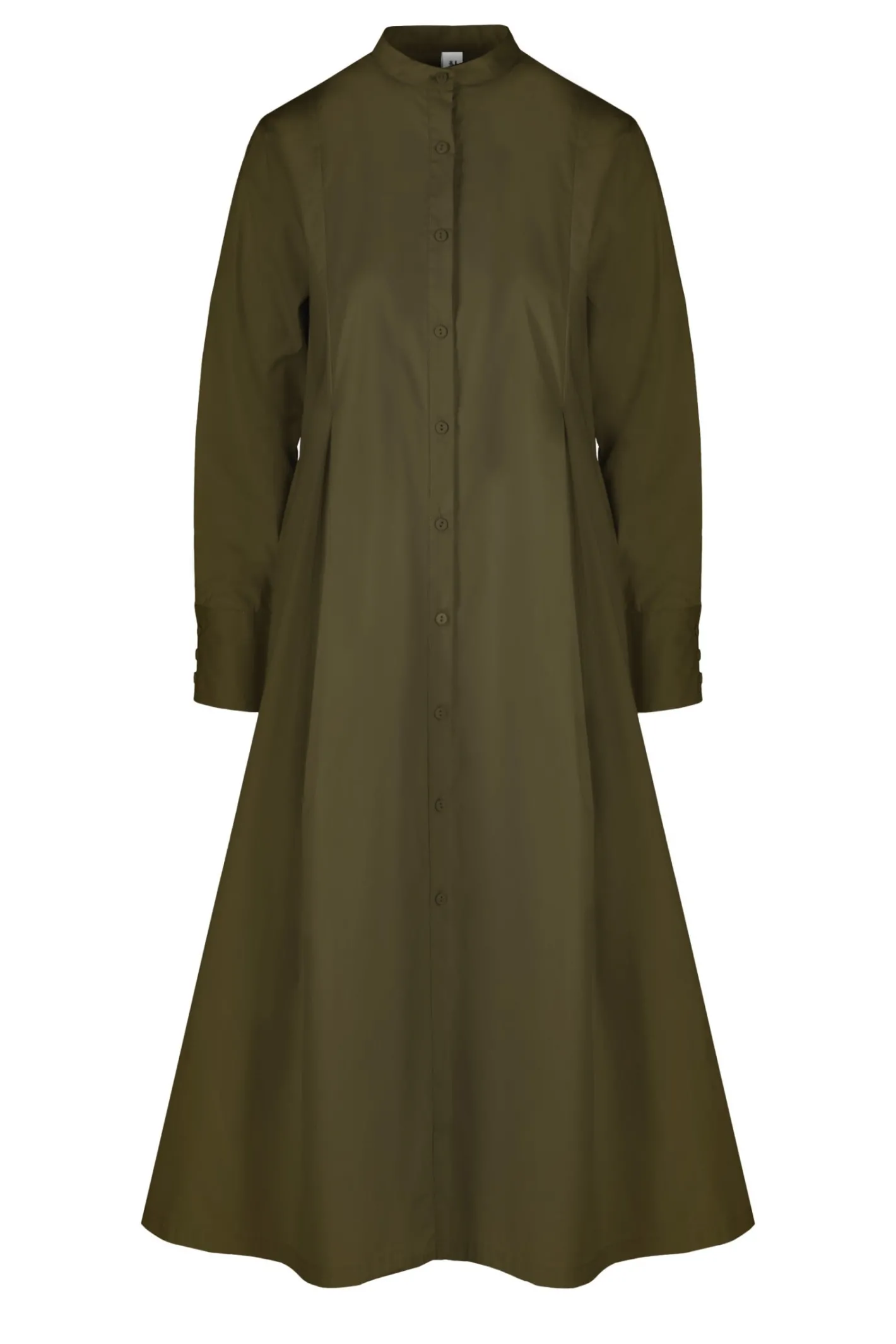 Bomboogie Kleider-Hemdblusenkleid Mit Mandarin-Kragen