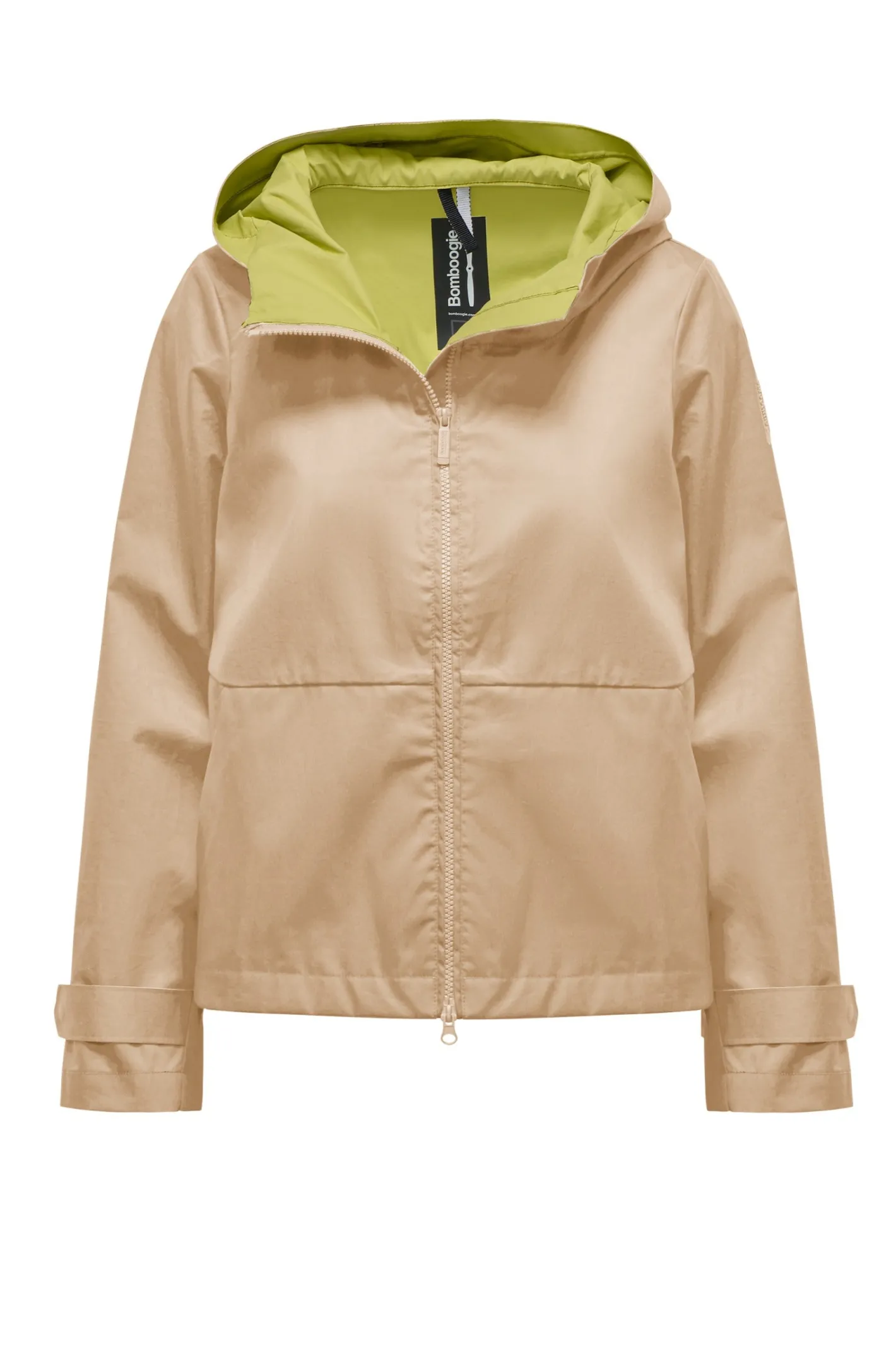 Bomboogie Leichte Jacken | Wasserdichte Jacken-Jacke Mit Kapuze Und Kontrastierendem Futter