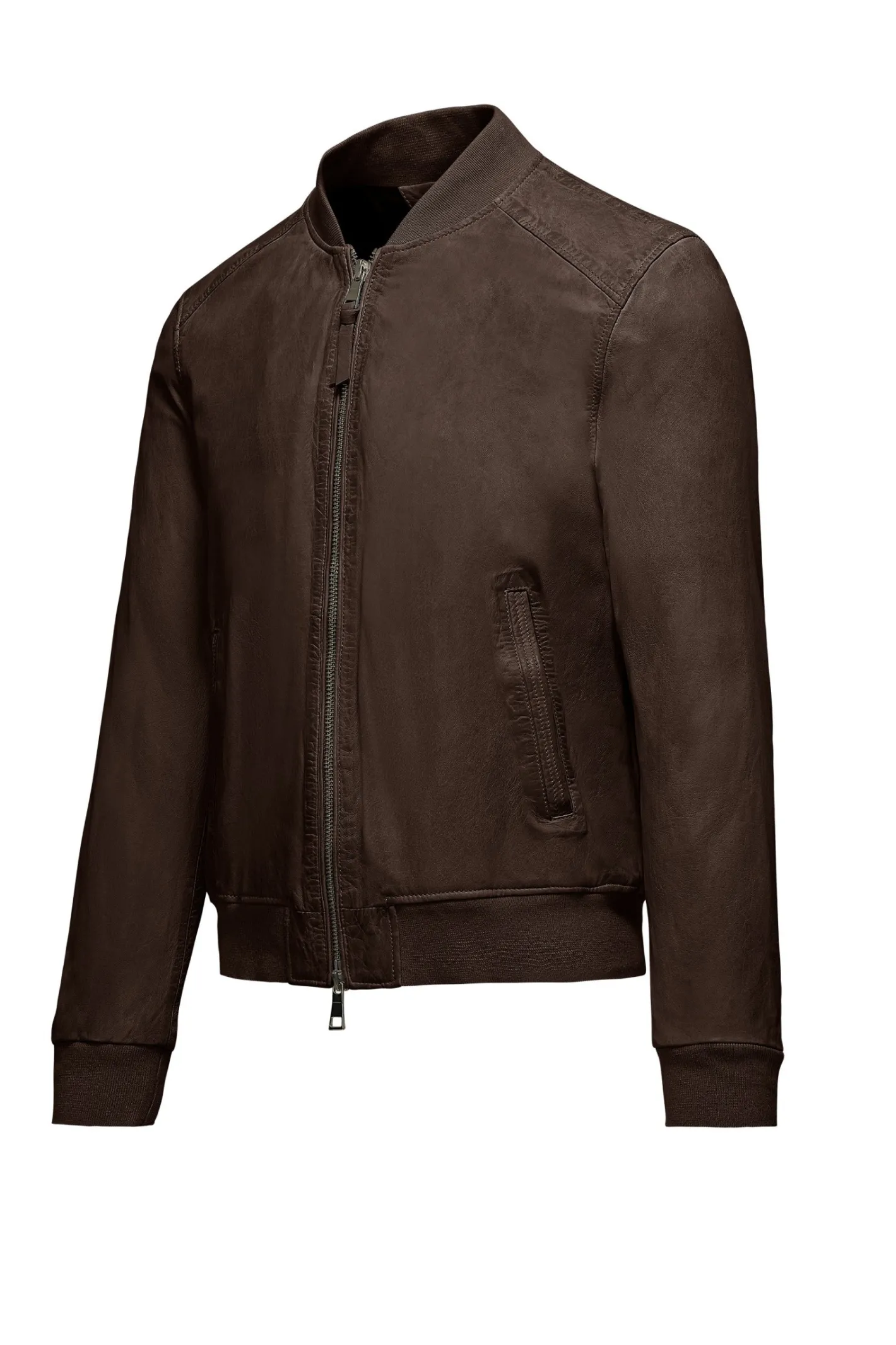 Bomboogie Lederjacken-Jams Bomberjacke Aus Leder