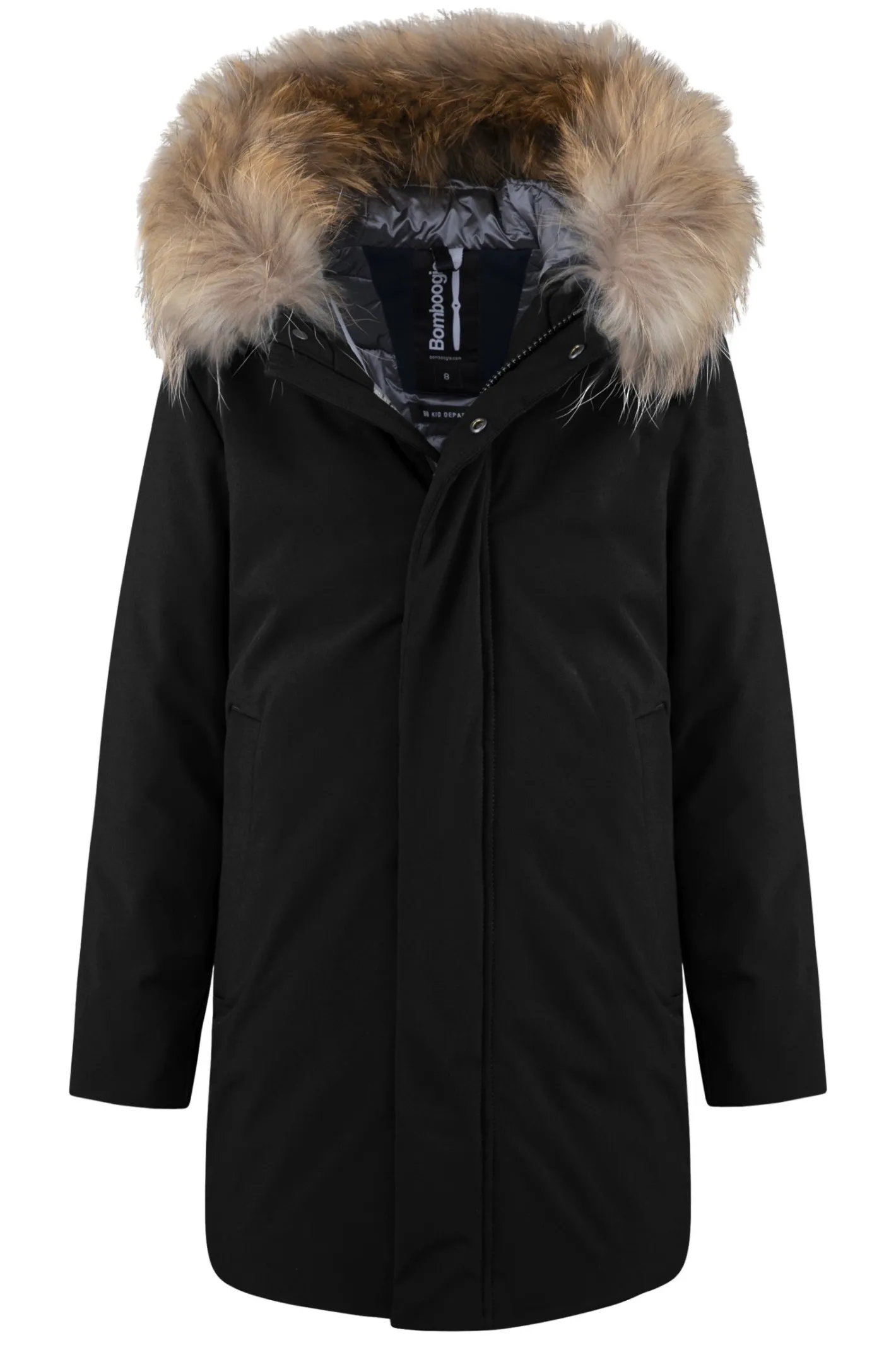 Bomboogie Jungen-Jungen Kapuzenparka Mit Pelz
