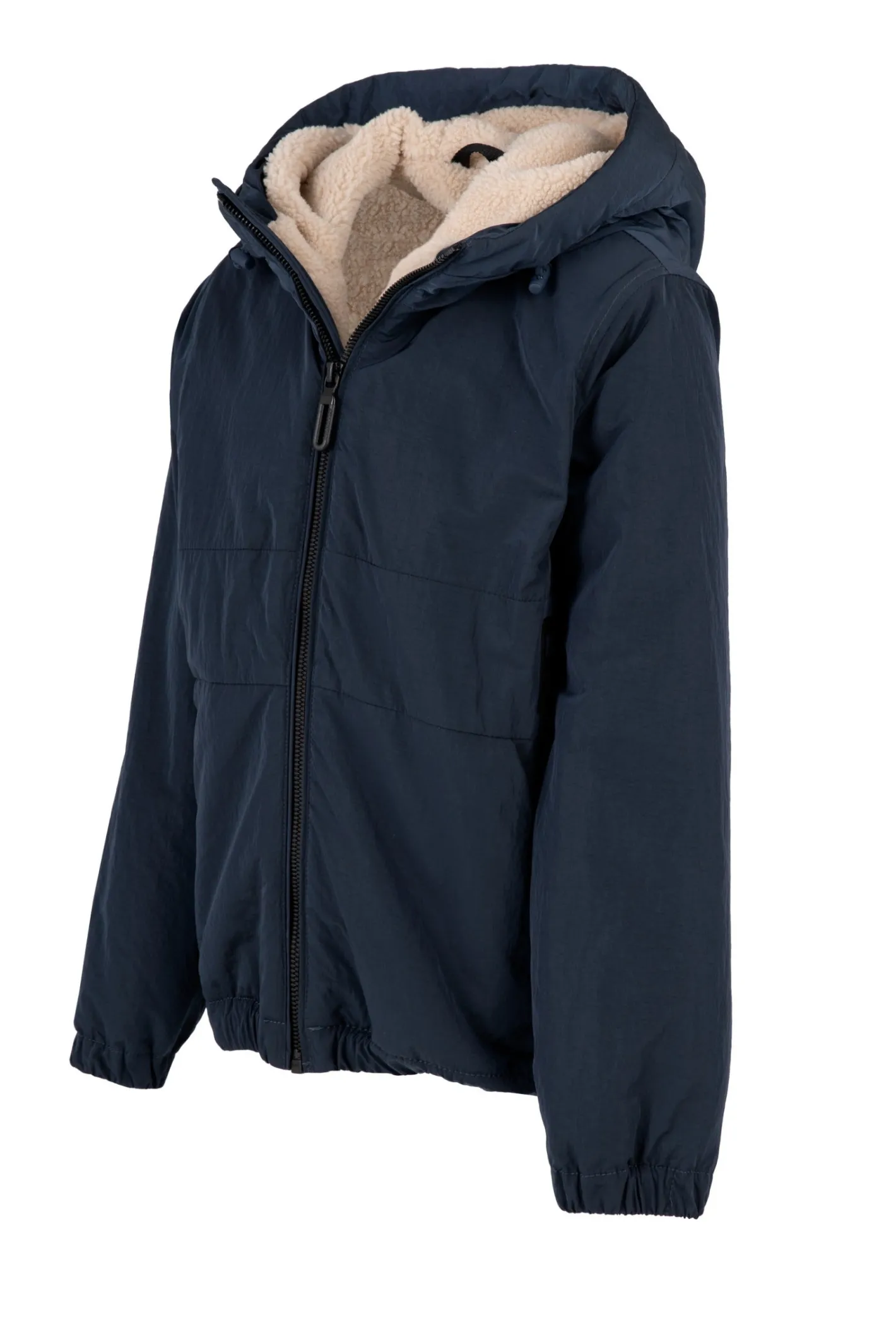 Bomboogie Jungen-Jungen-Jacke Mit Futter Aus Sherpa Fleece