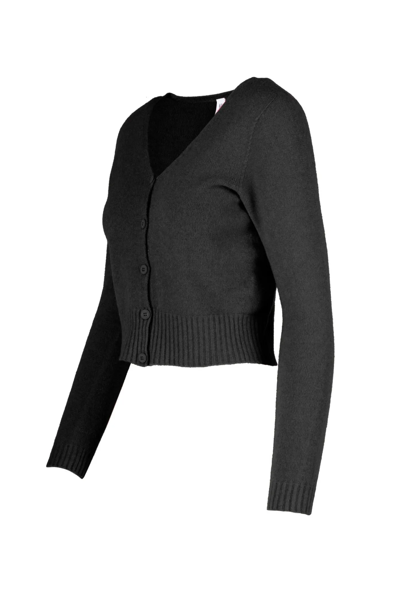 Bomboogie Pullover-Kurze Seamless Strickjacke