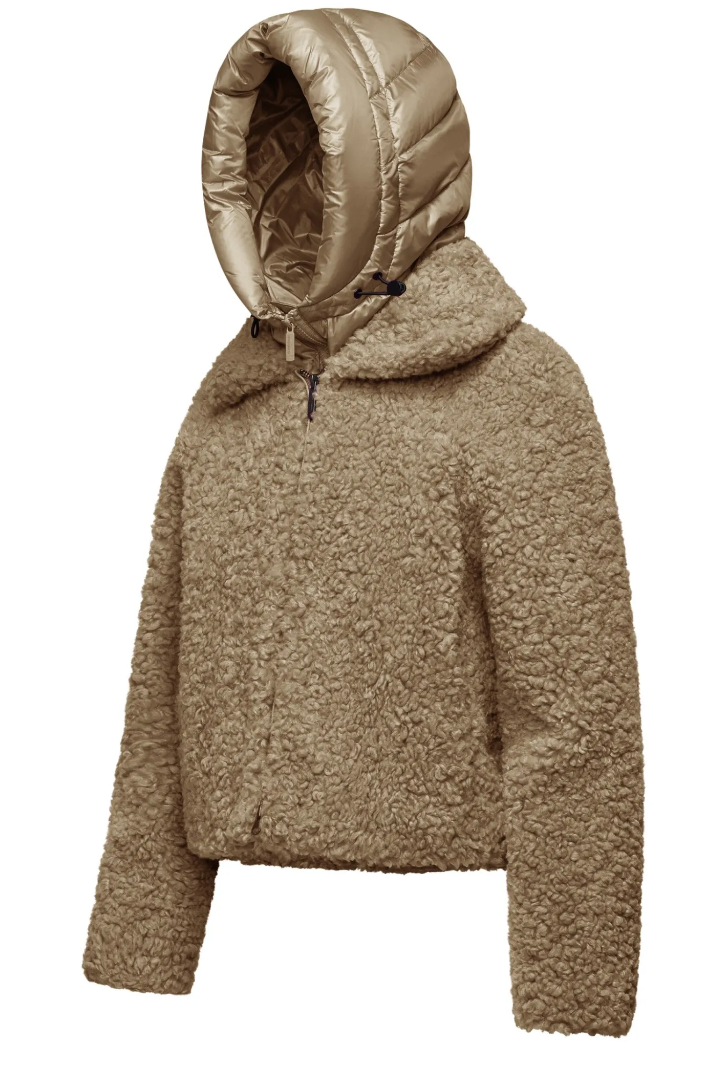 kurzer_mantel_aus_sherpafleece_mit_kapuze_2.webp Bomboogie Mäntel-Kurzer Mantel Aus Sherpa-Fleece Mit Kapuze