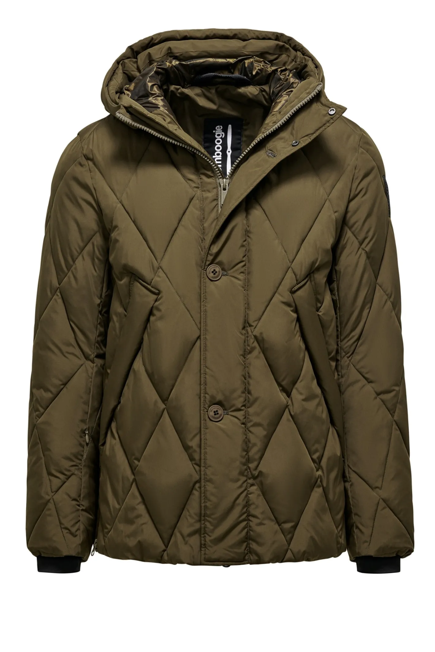 Bomboogie Parka-Kurzer Parka Mit Rautensteppung