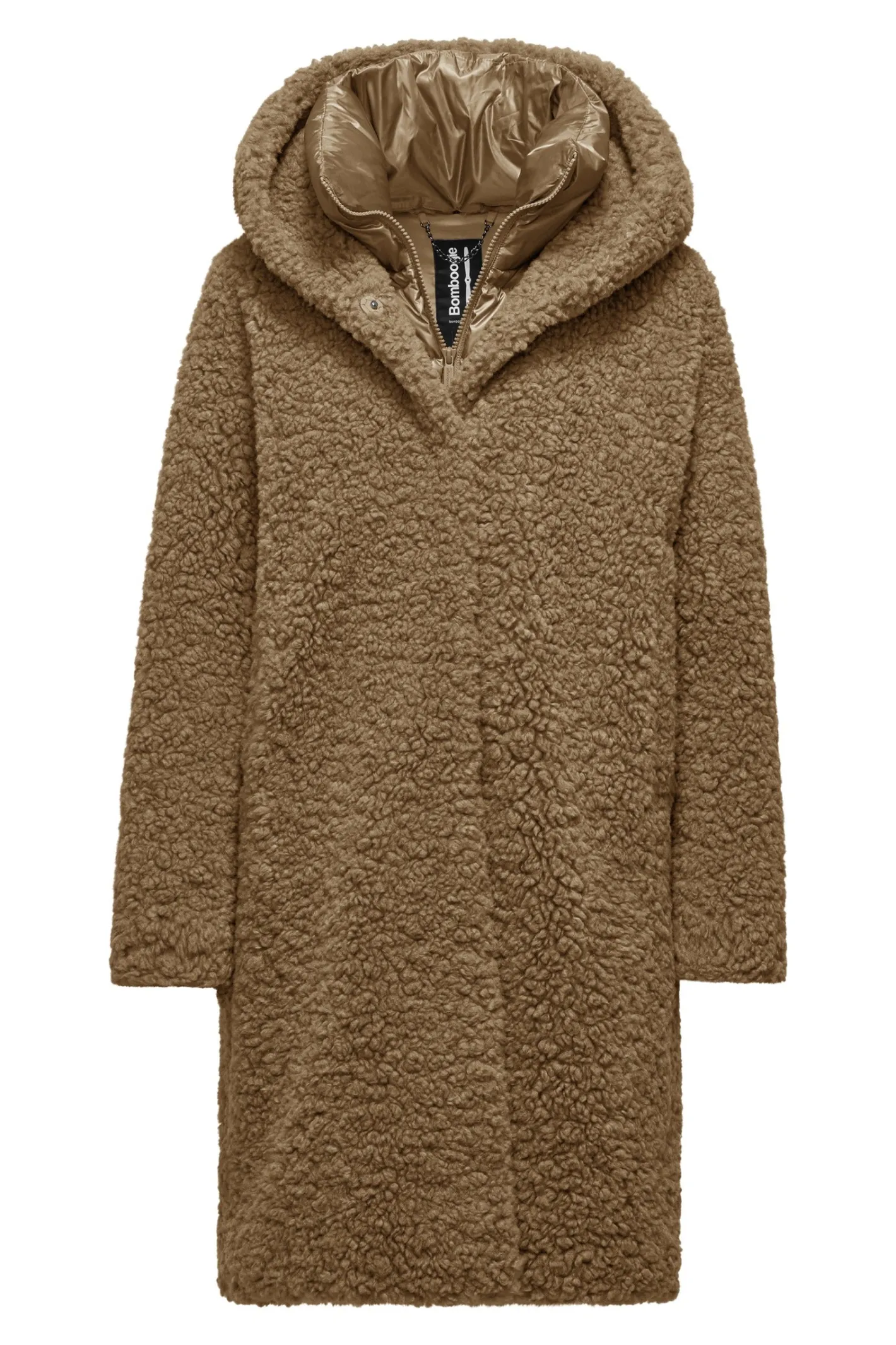 Bomboogie Mäntel-Langer Mantel Aus Sherpa-Fleece