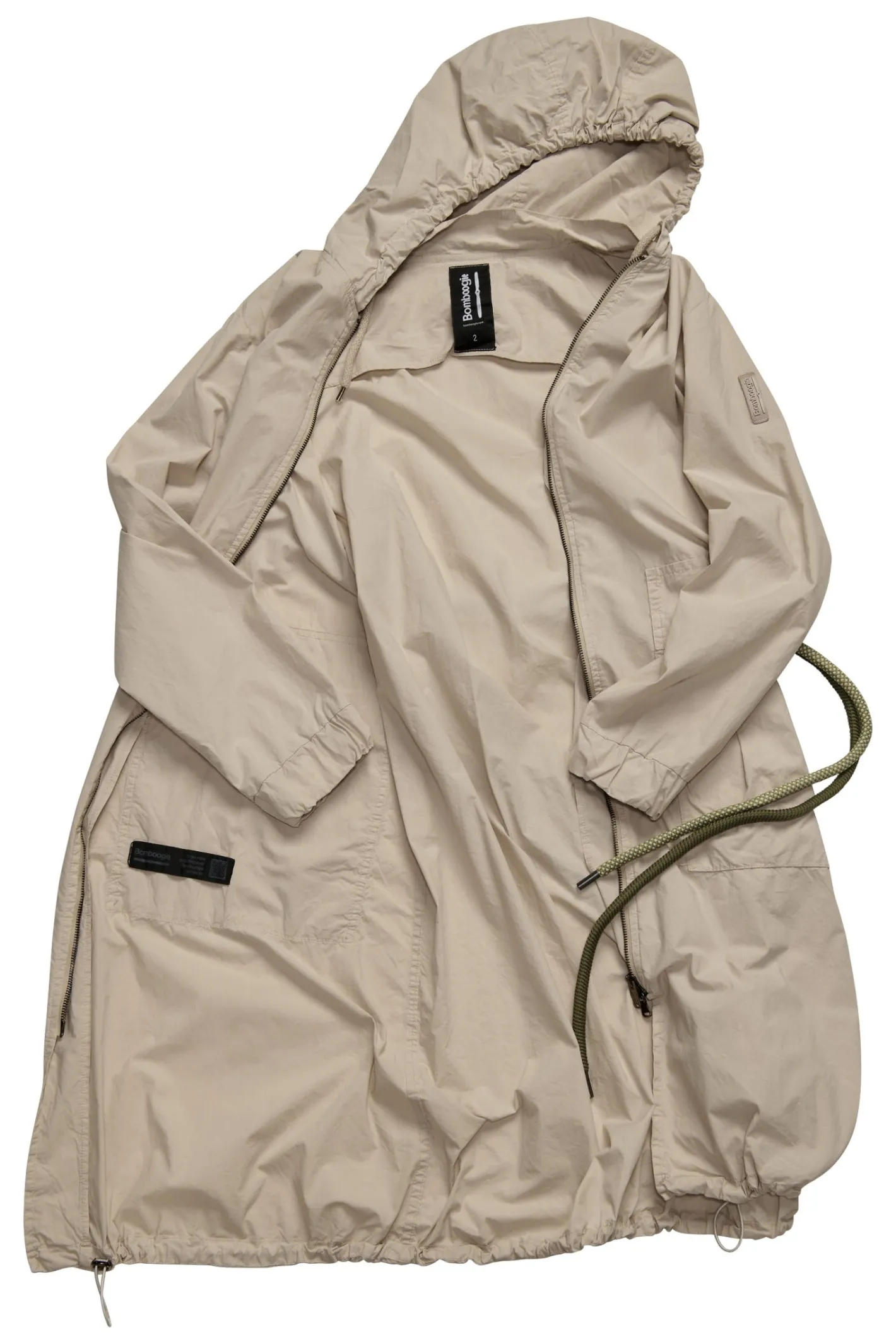langer_ungeftterter_parka_mit_zweifarbigem_kordelgrtel_3.webp Bomboogie Parka-Langer Ungefütterter Parka Mit Zweifarbigem Kordelgürtel