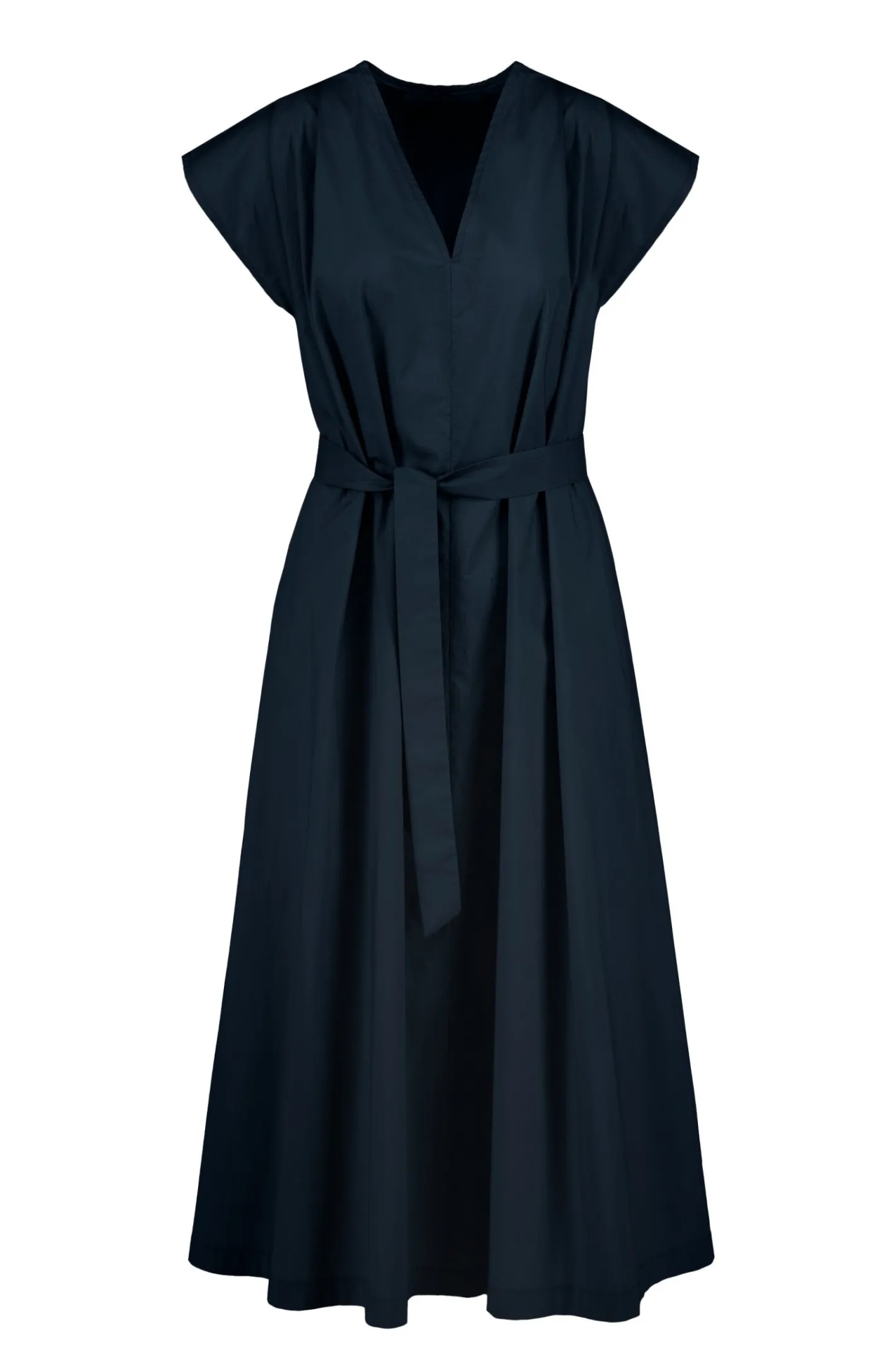 langes_kleid_mit_vausschnitt_6.webp Bomboogie Kleider-Langes Kleid Mit V-Ausschnitt