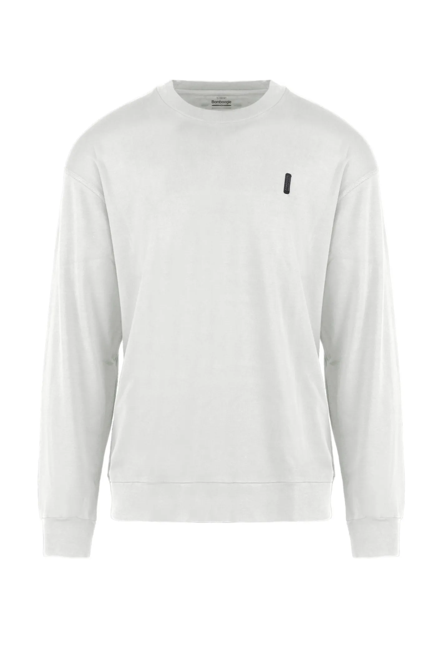 Bomboogie T-Shirts & Polos-Langärmeliges T-Shirt Aus Schwerem Baumwoll-Jersey