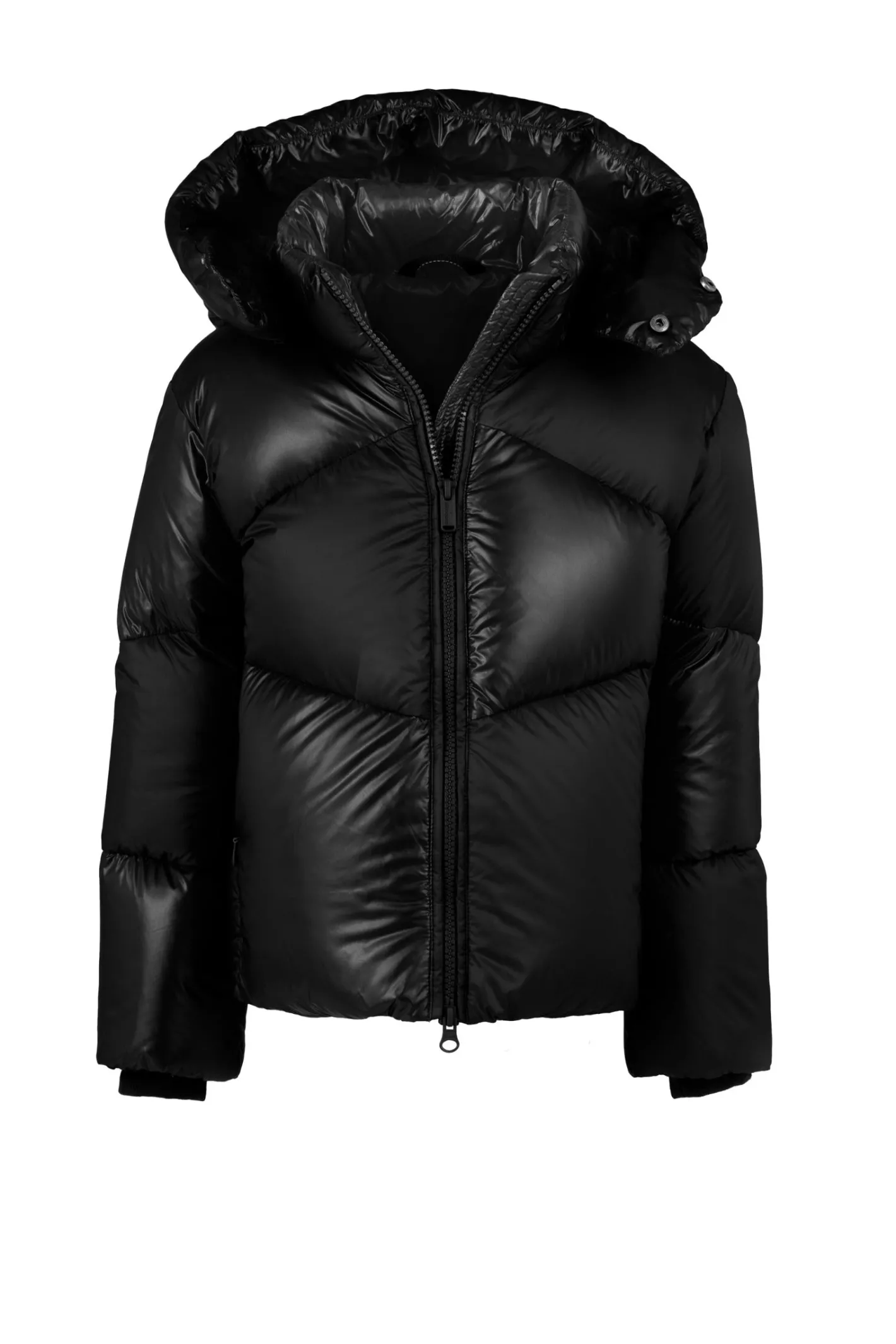 Bomboogie Mädchen-Mädchen-Daunenjacke Mit Schachbrettmuster, Glänzend Und Matt