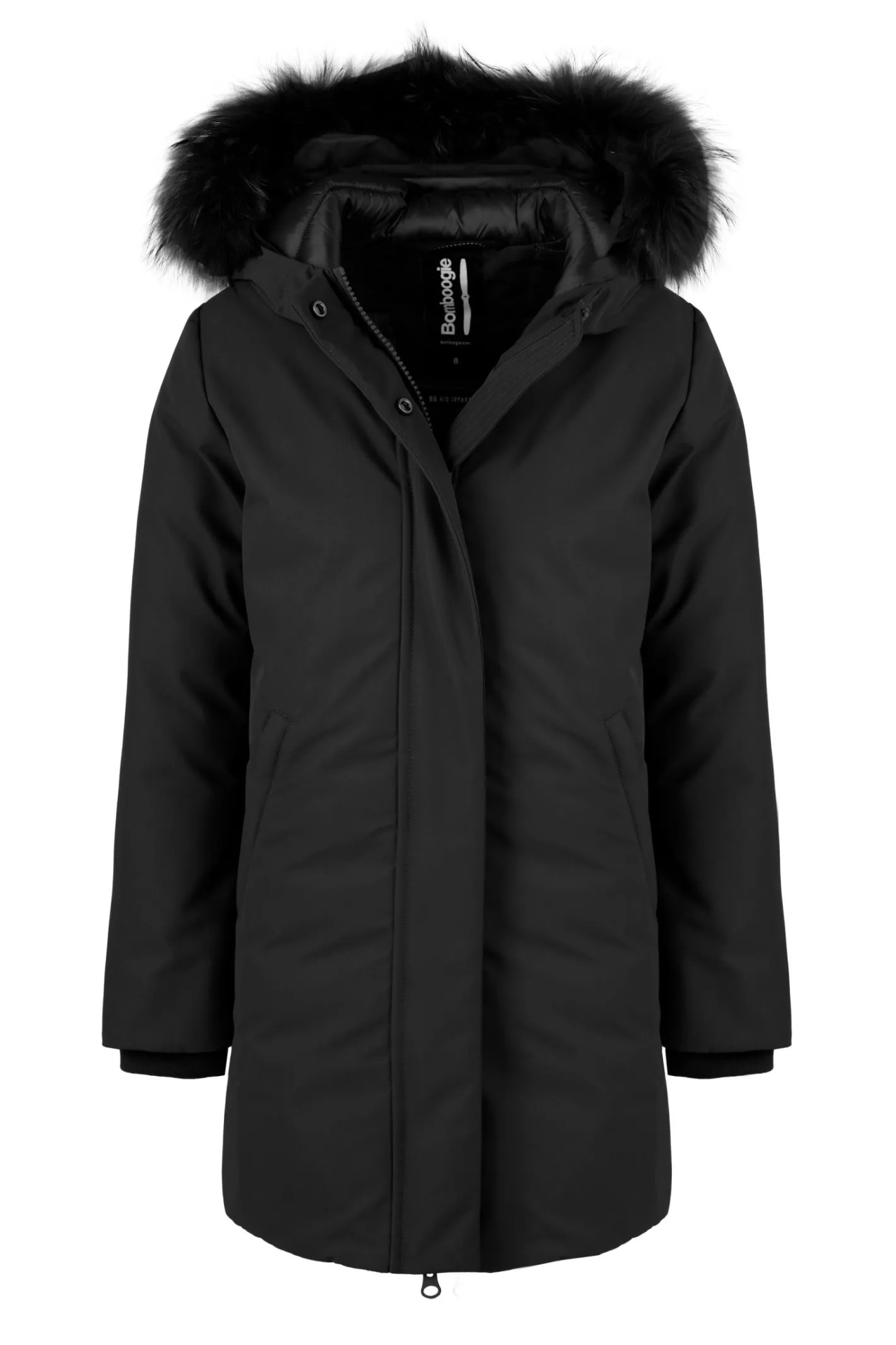 Bomboogie Mädchen-Mädchen-Parka Mit Pelz-Kapuze