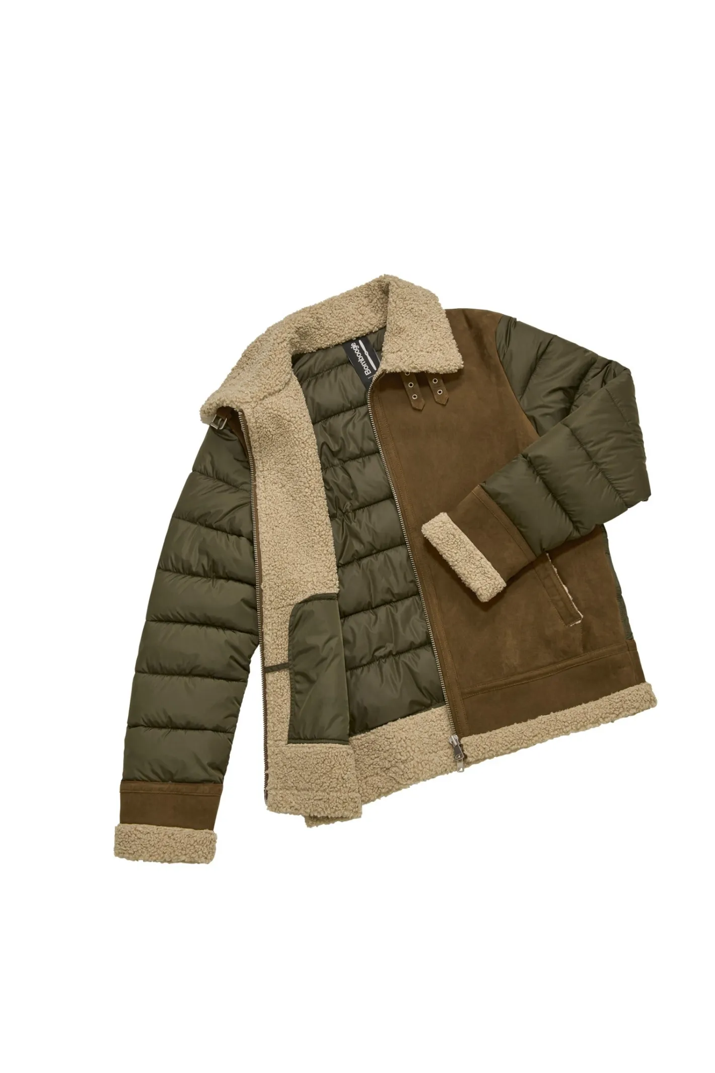 milk_lederjacke_3.webp Bomboogie Lederjacken-Milk Lederjacke Brown/Green