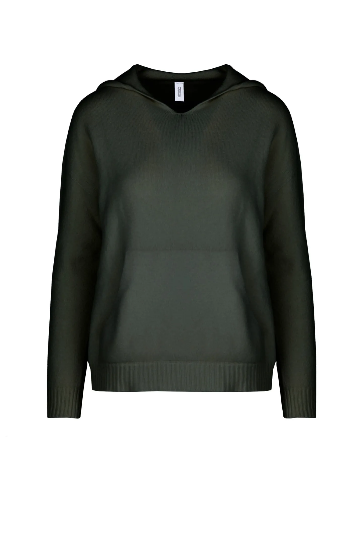 Bomboogie Sweatshirts & Hoodies-Nahtloser Sweatshirt Mit Kapuze Und Kängurutasche