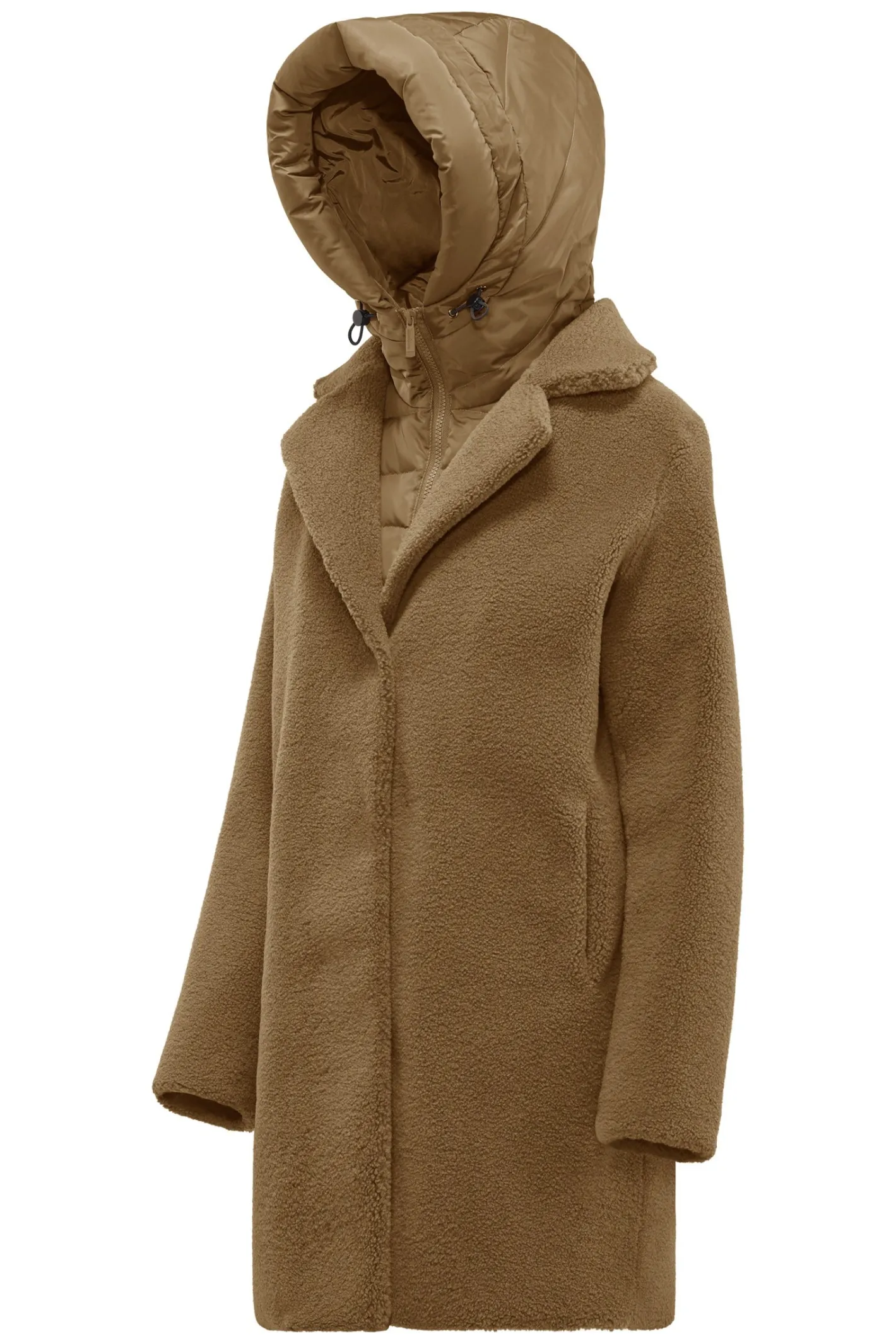 Bomboogie Mäntel-Odessa Overcoat - Mantel Aus Sherpa-Fleece