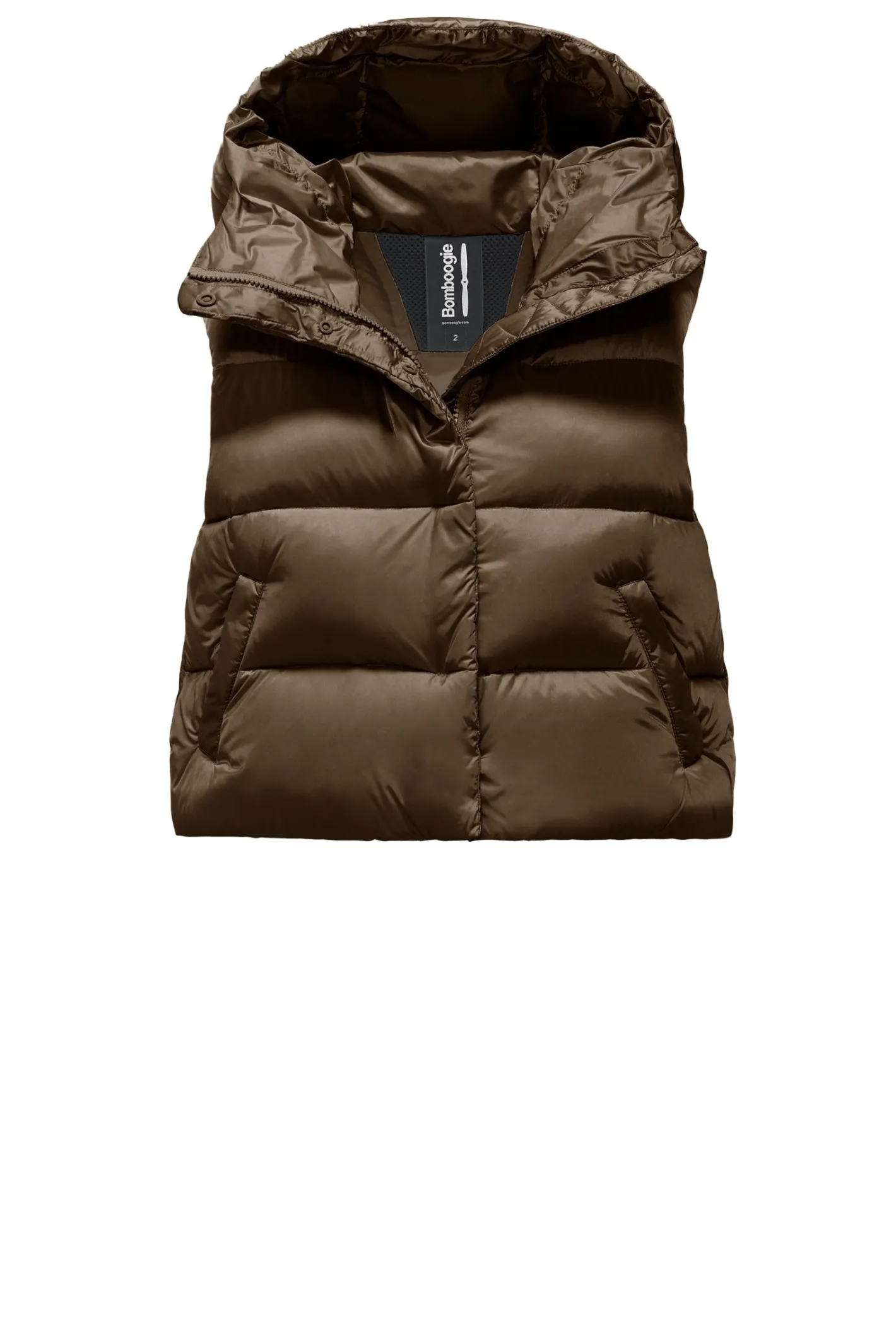Bomboogie Westen-Ottawa Vest - Kurze Damen-Daunenweste Aus Bright Nylon