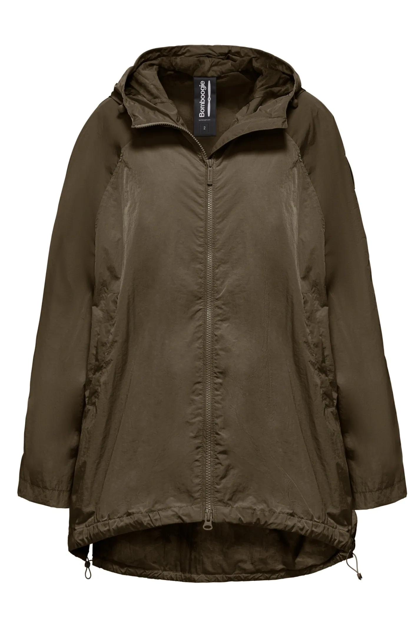 oversizecape_aus_nylon_14.webp Bomboogie Wasserdichte Jacken-Oversize-Cape Aus Nylon
