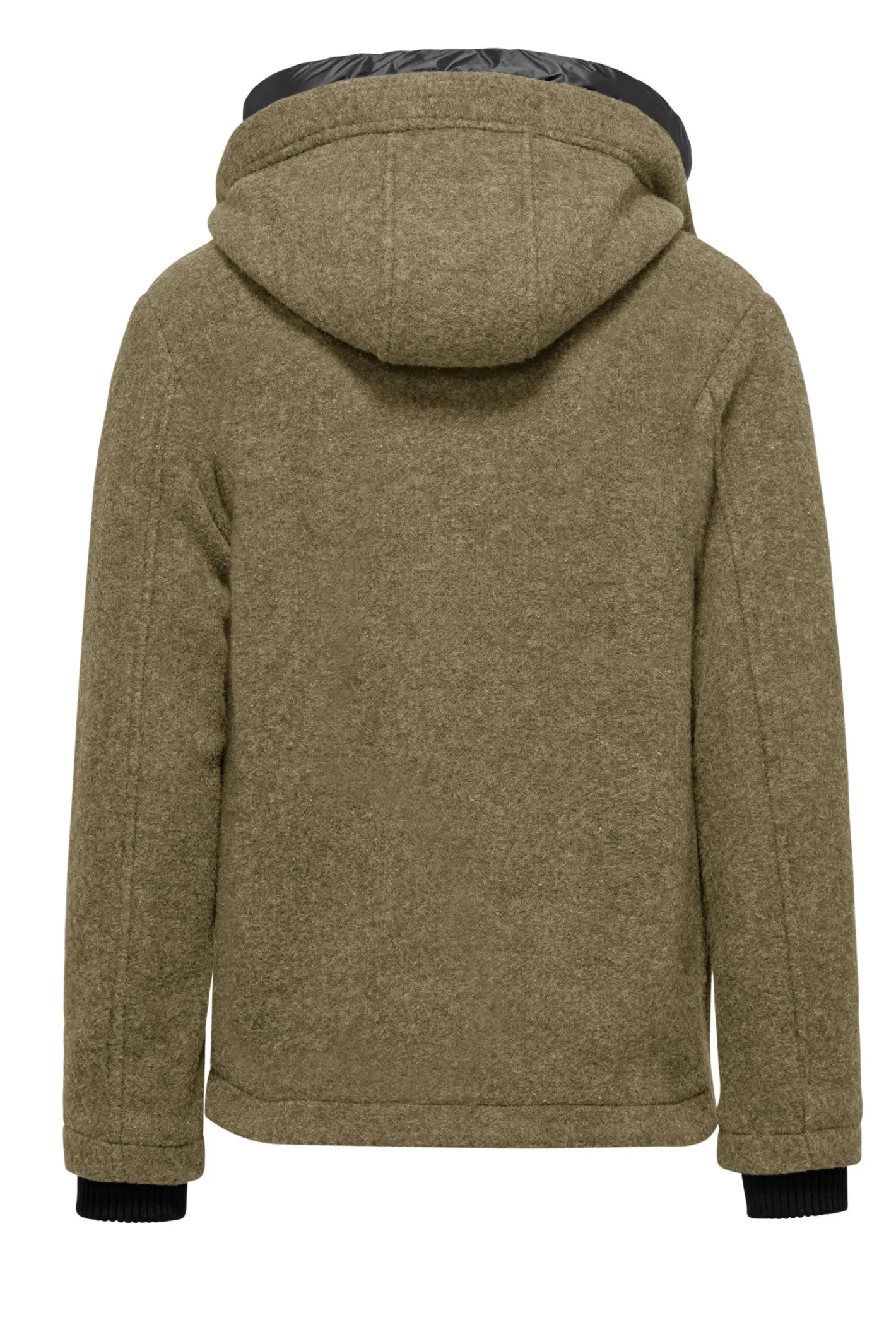 parka_aus_wollstoff_mit_kapuze_2.webp Bomboogie Mäntel-Parka Aus Wollstoff Mit Kapuze