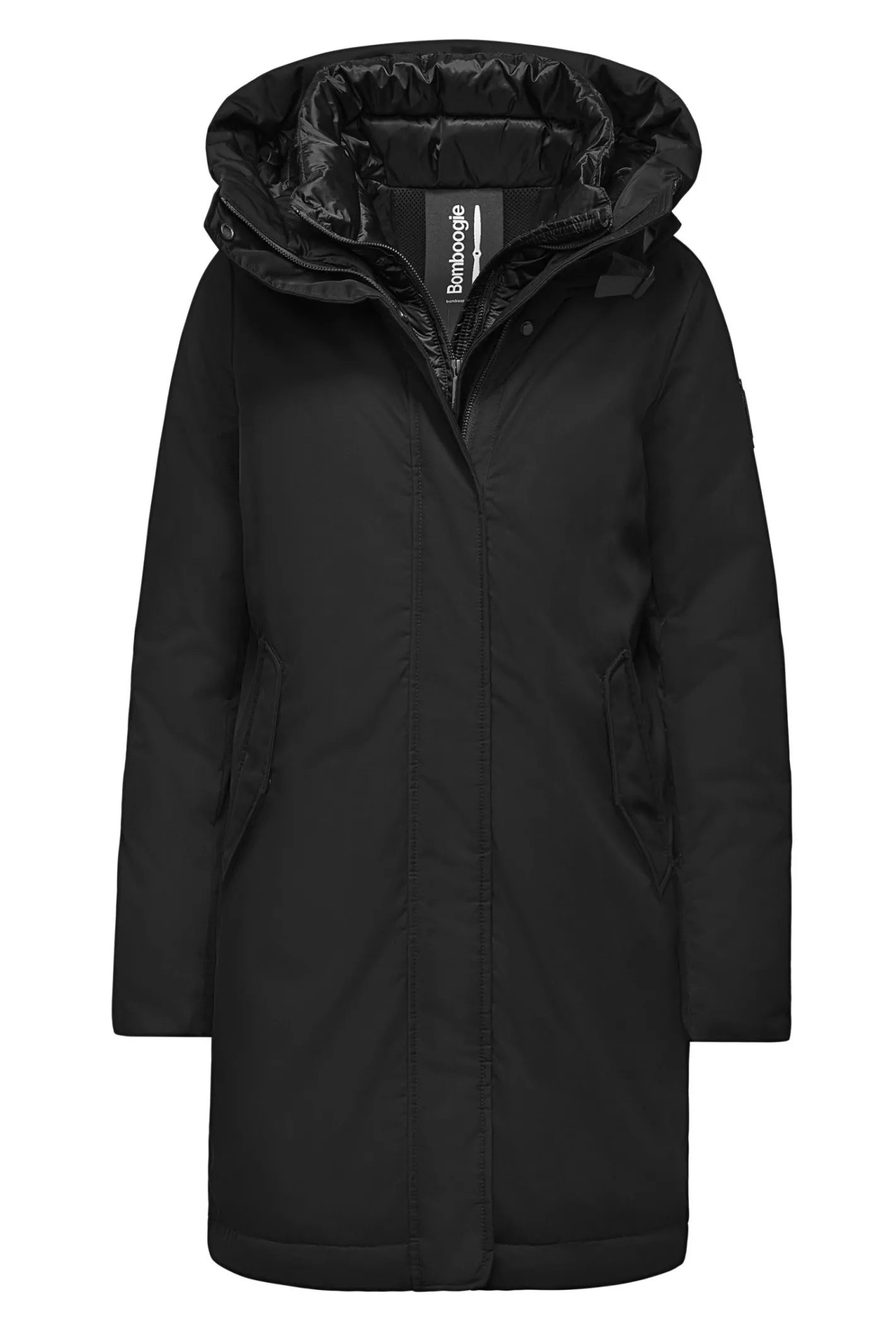 Bomboogie Parka-Parka Mit Doppeltem Kragen