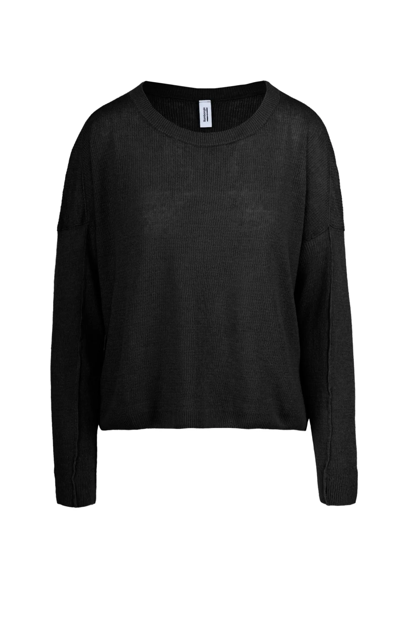 Bomboogie Sweatshirts & Hoodies-Pullover Aus Leinen Und Baumwolle