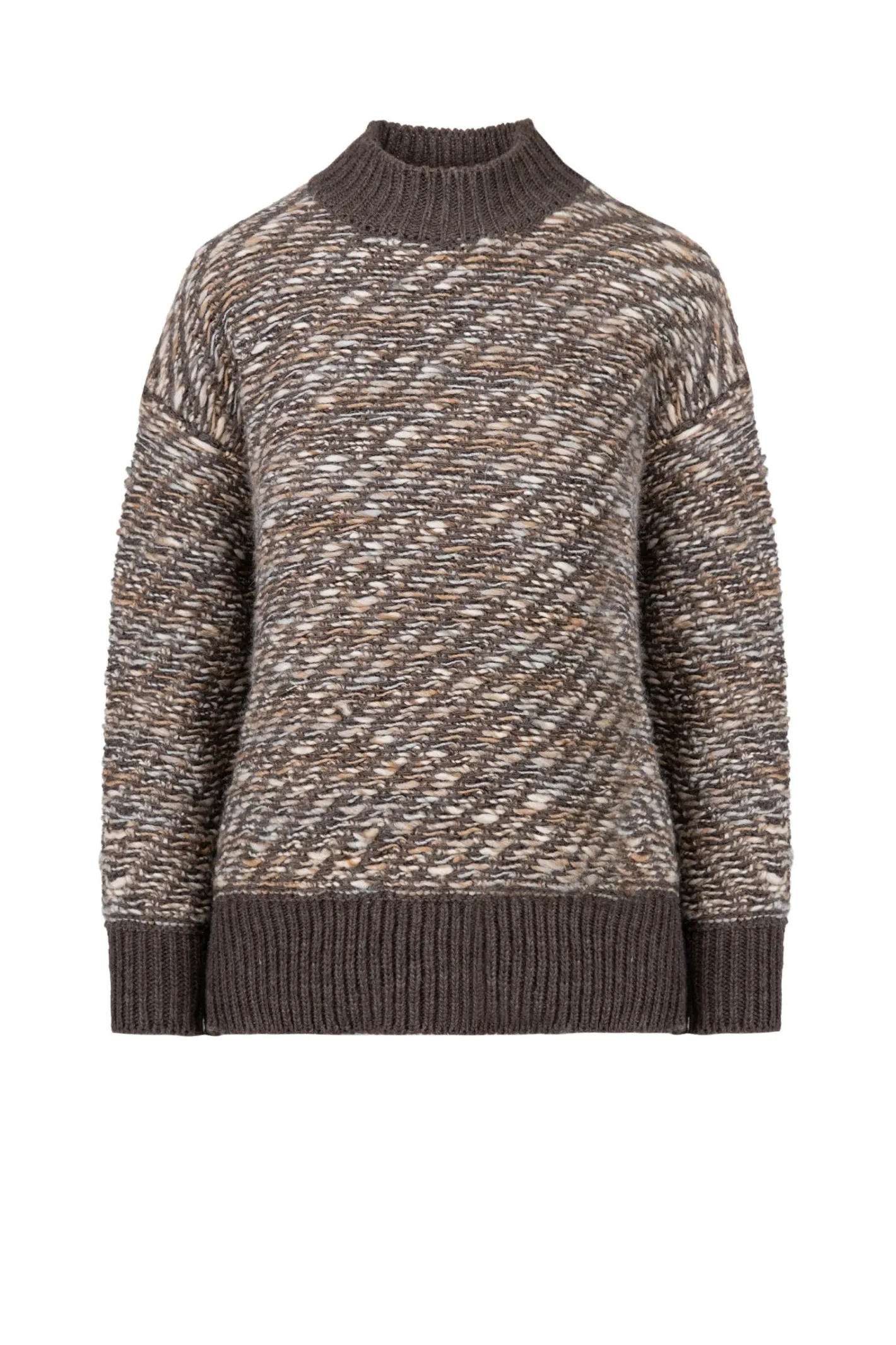 Bomboogie Pullover-Pullover Mit Hohem Kragen