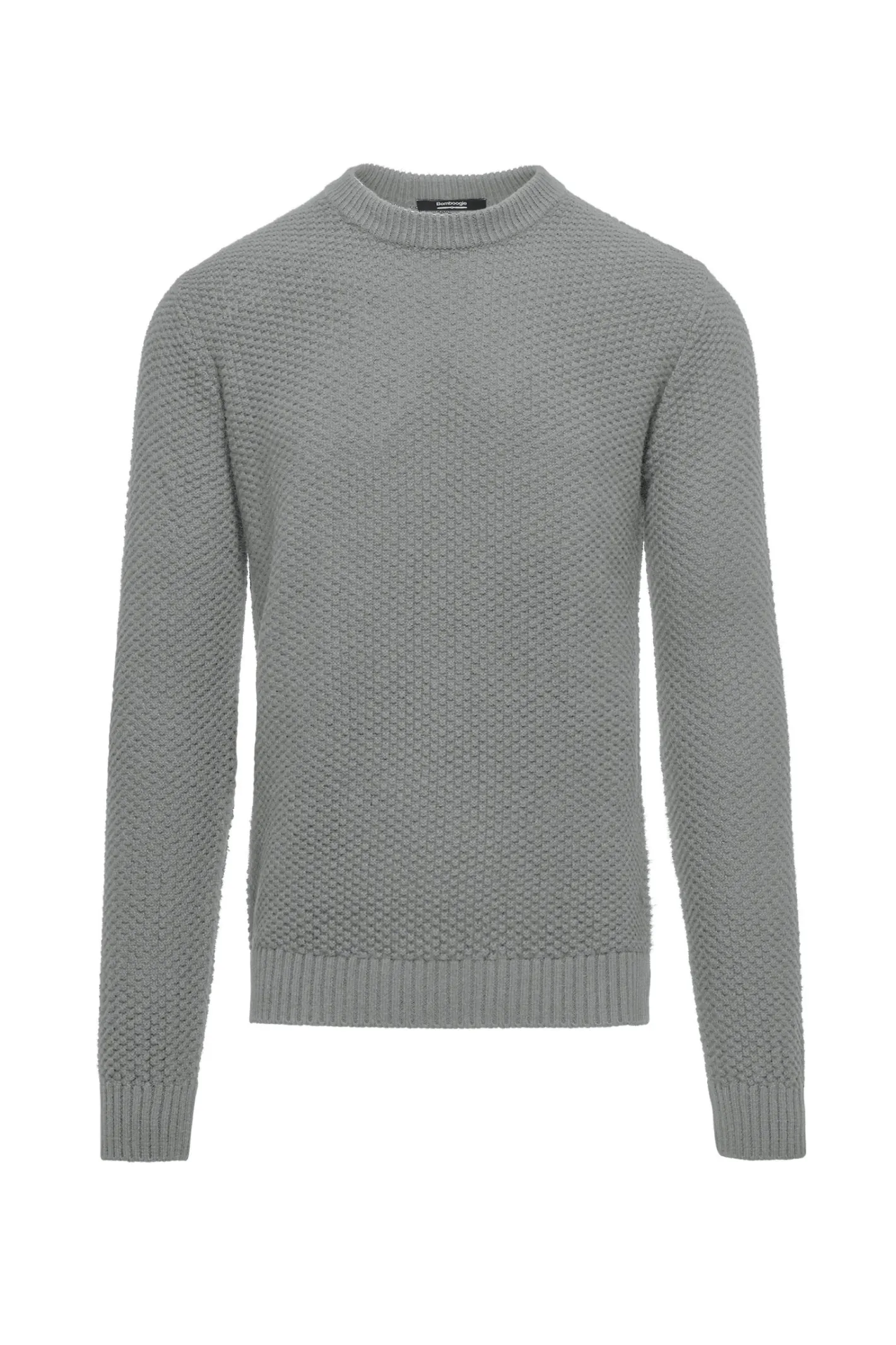 Bomboogie Pullover-Pullover Mit Rundhalsausschnitt Aus Baumwoll-Wolltrikot