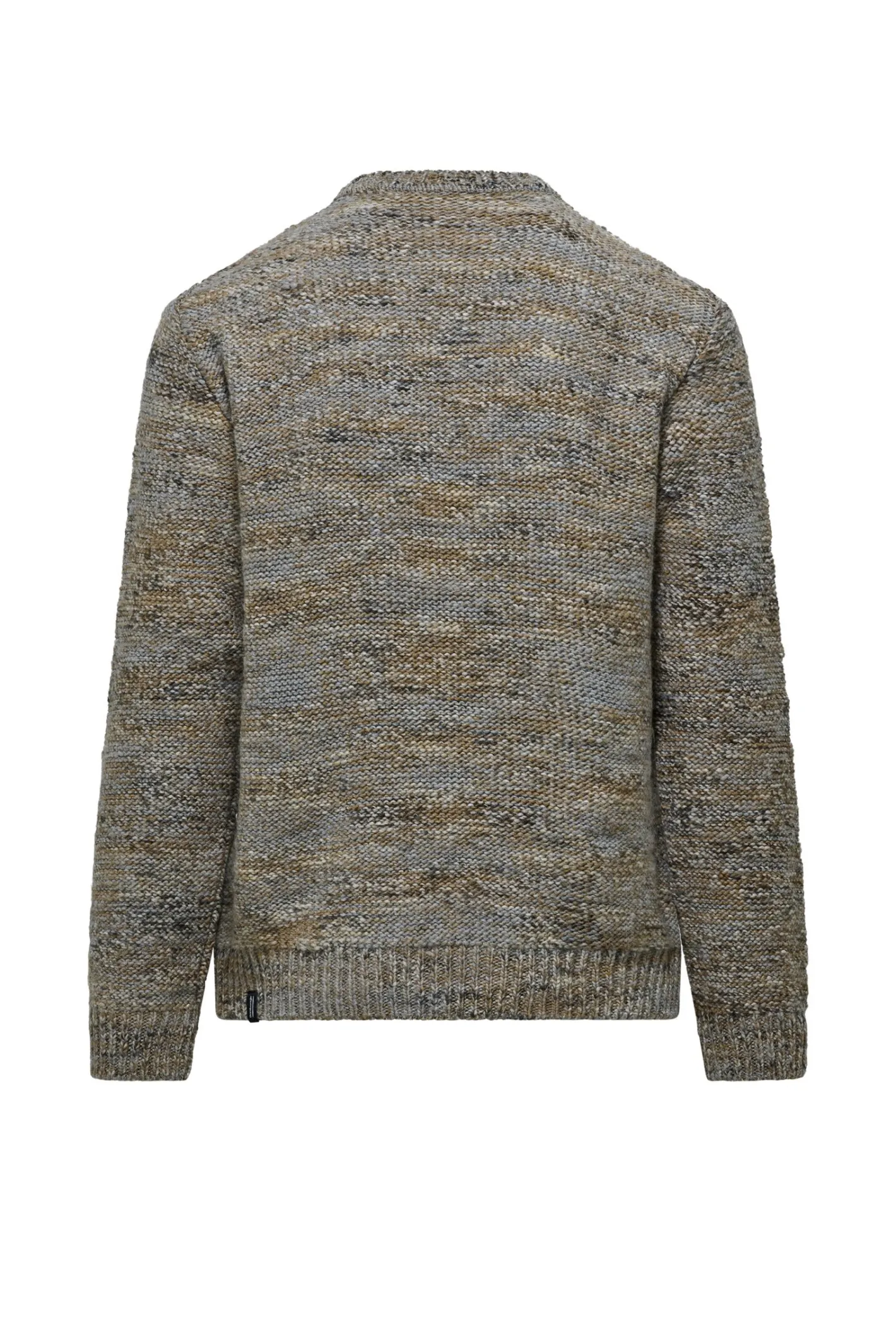 Bomboogie Pullover-Pullover Mit Rundhalsausschnitt Aus Mehrfarbigem Garn