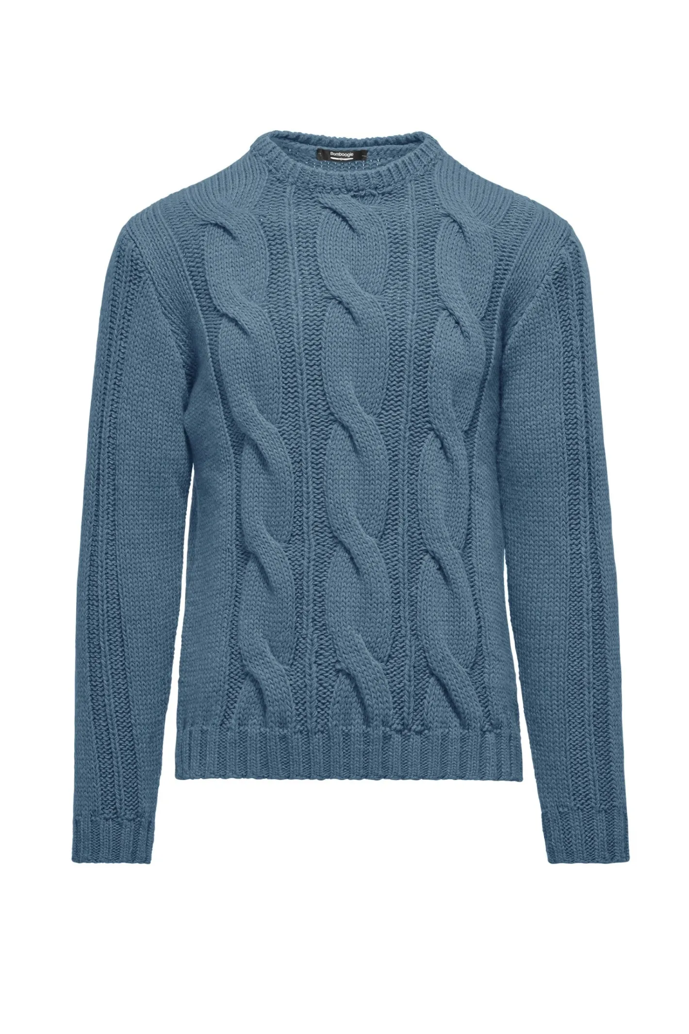 Bomboogie Pullover-Pullover Mit Rundhalsausschnitt Aus Wolltrikot