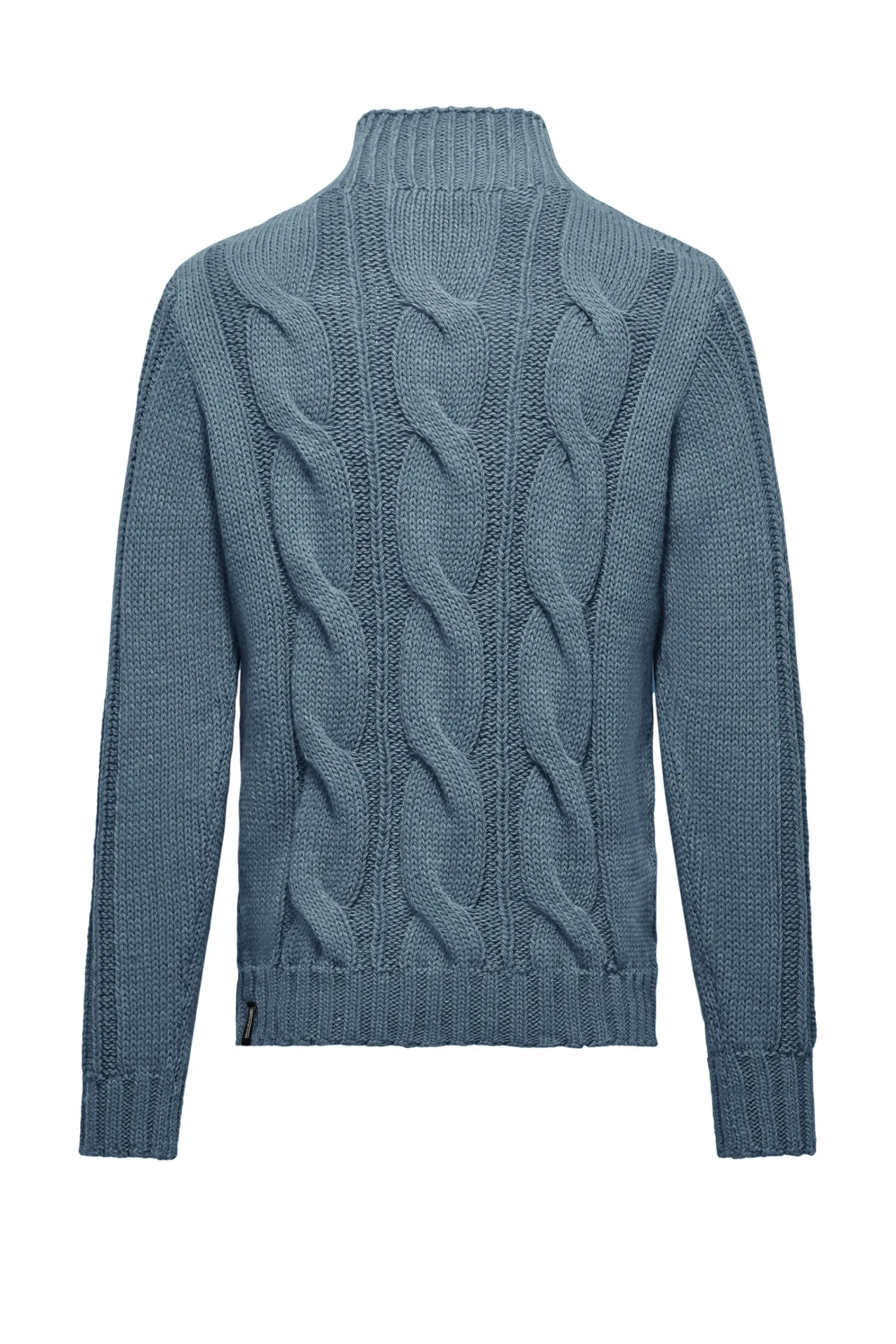 Bomboogie Pullover-Pullover Mit Stehkragen Aus Wolltrikot