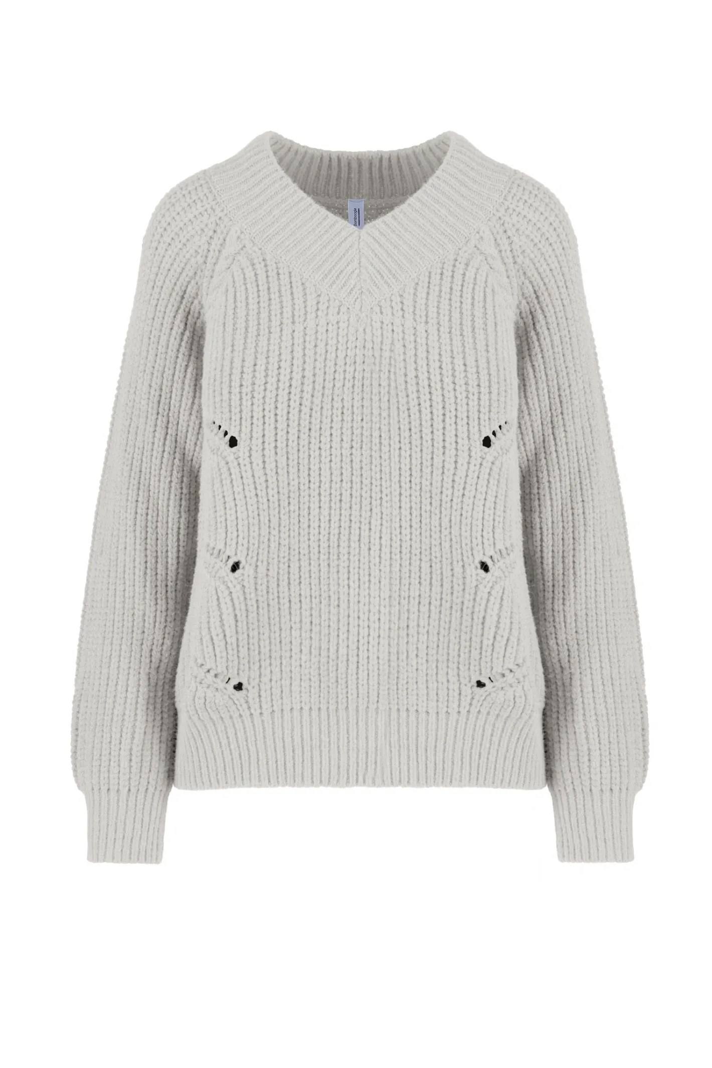 Bomboogie Pullover-Pullover Mit V-Ausschnitt Aus Wollmischung