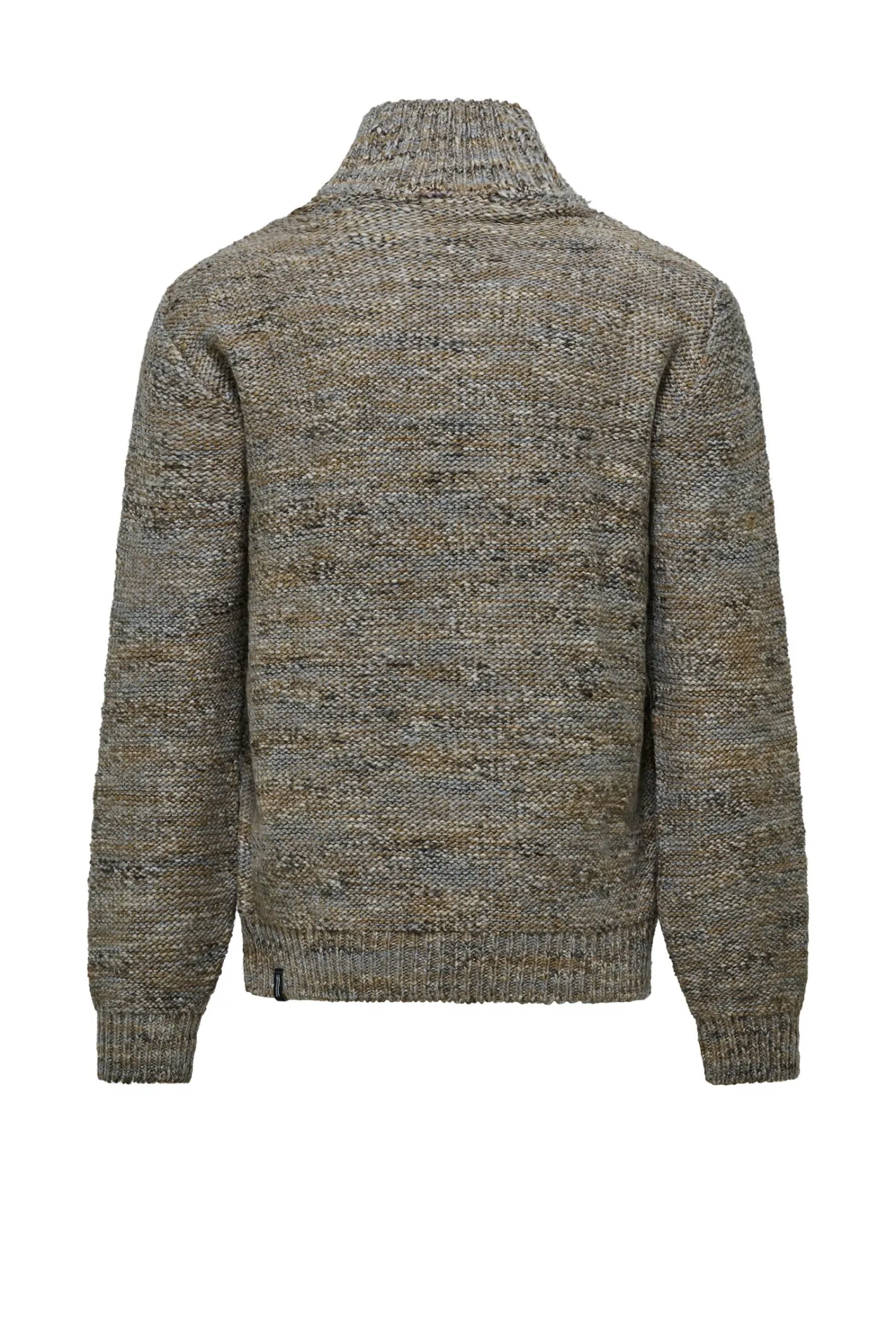Bomboogie Pullover-Rollkragenpullover Aus Mehrfarbigem Garn