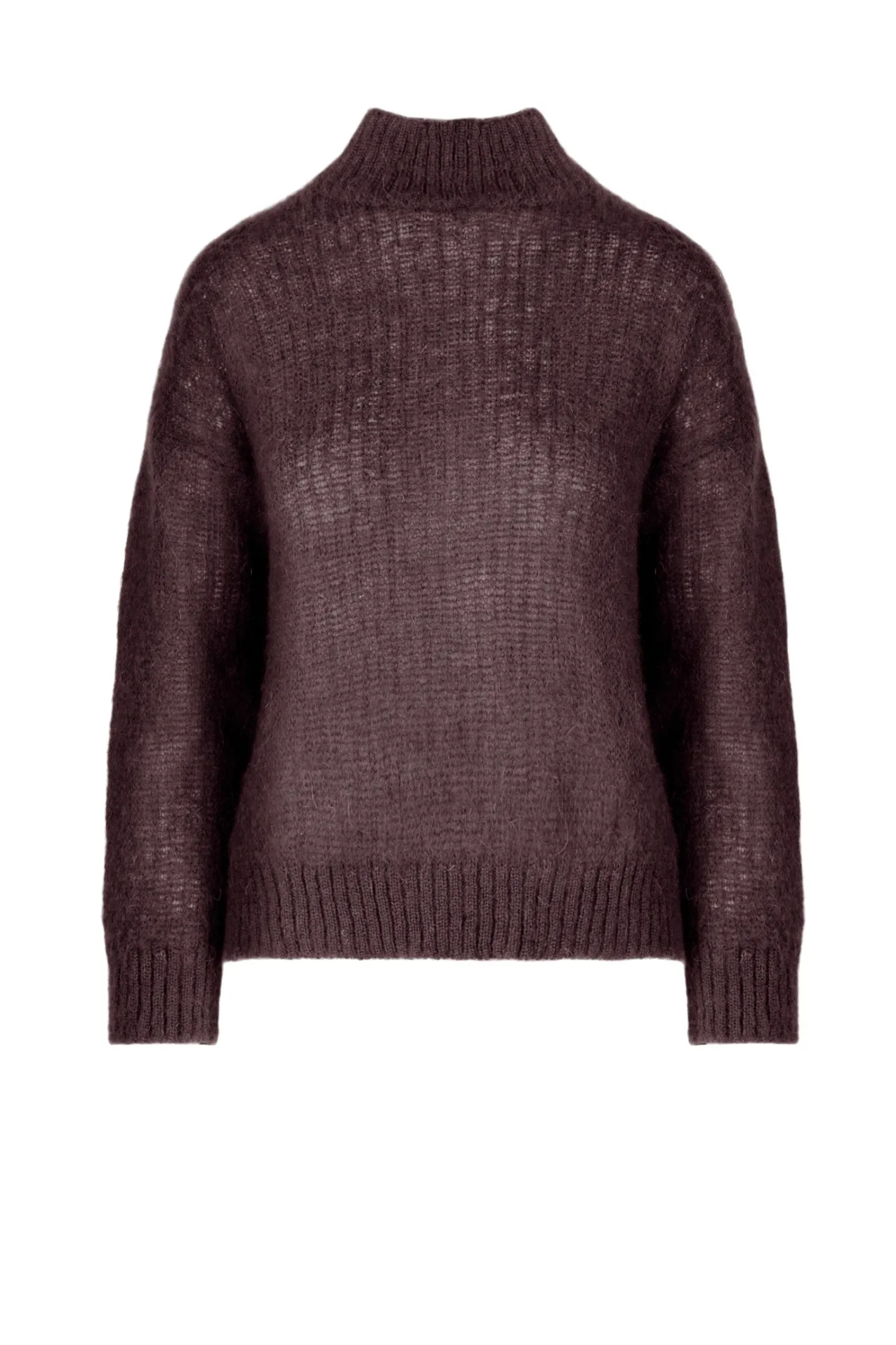 Bomboogie Pullover-Rollkragenpullover Aus Mohair-Mix