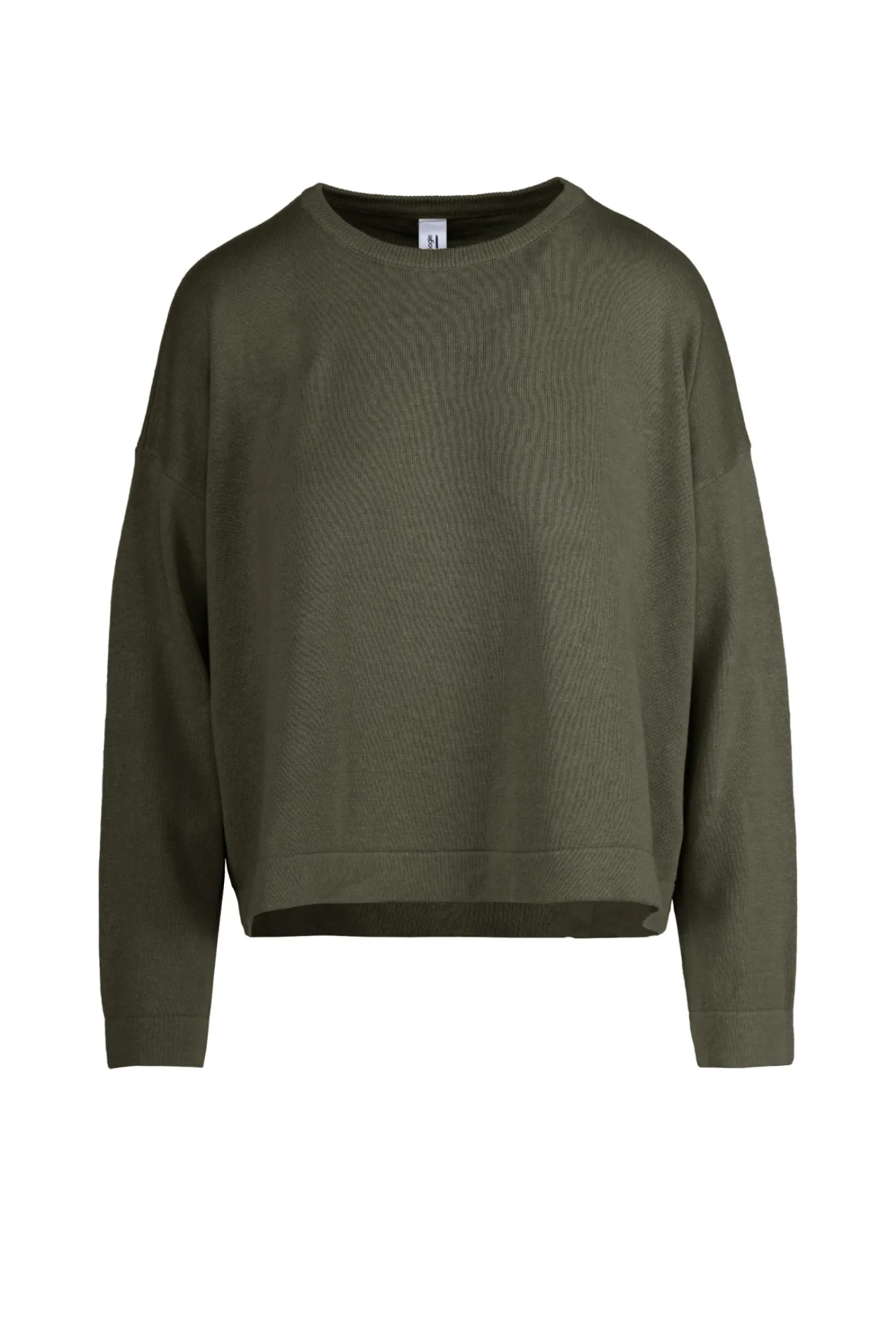 Bomboogie Sweatshirts & Hoodies-Rundhalspullover Aus Leinen Und Baumwolle