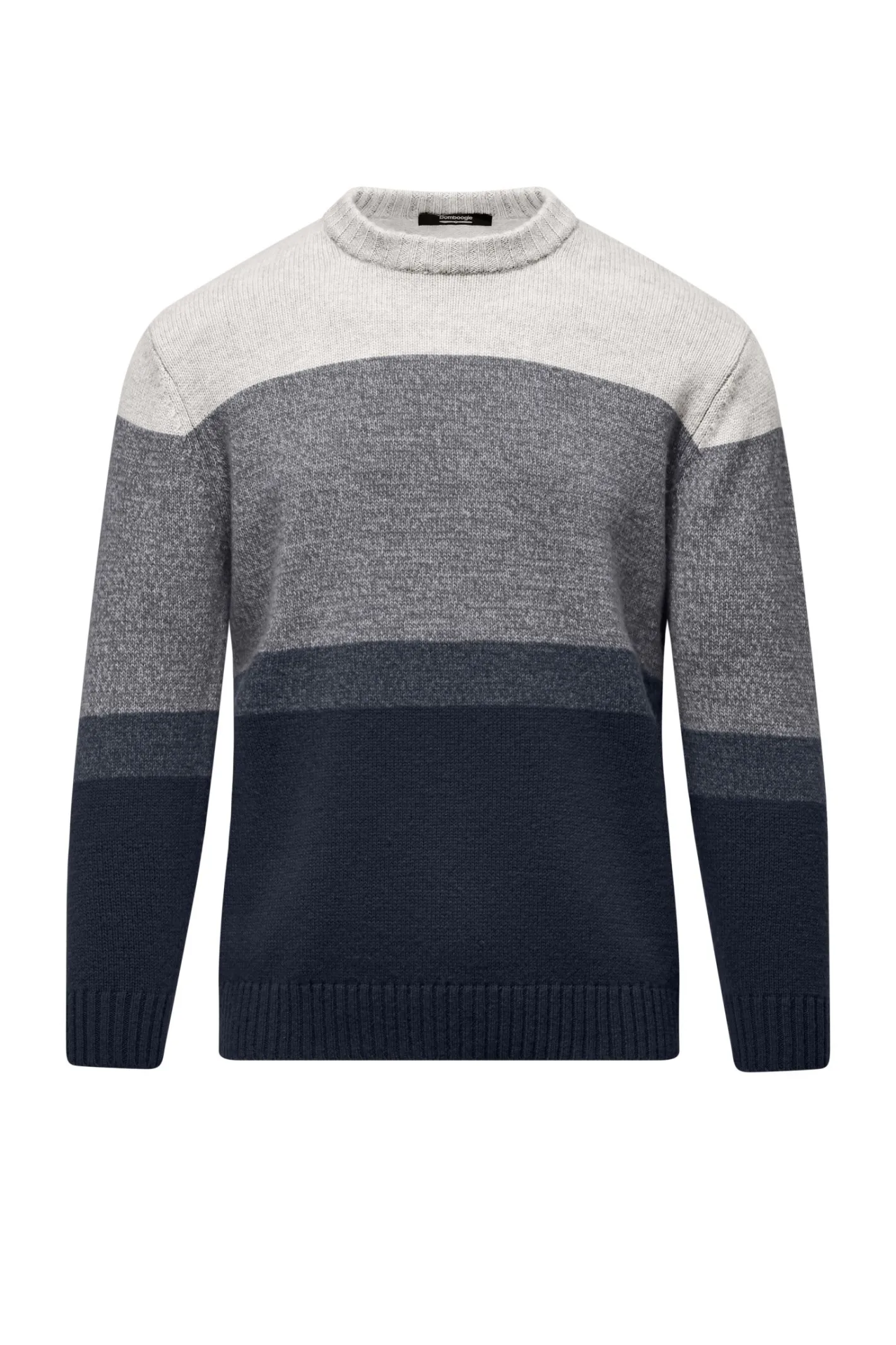 Bomboogie Pullover-Rundhalspullover Aus Schurwolle