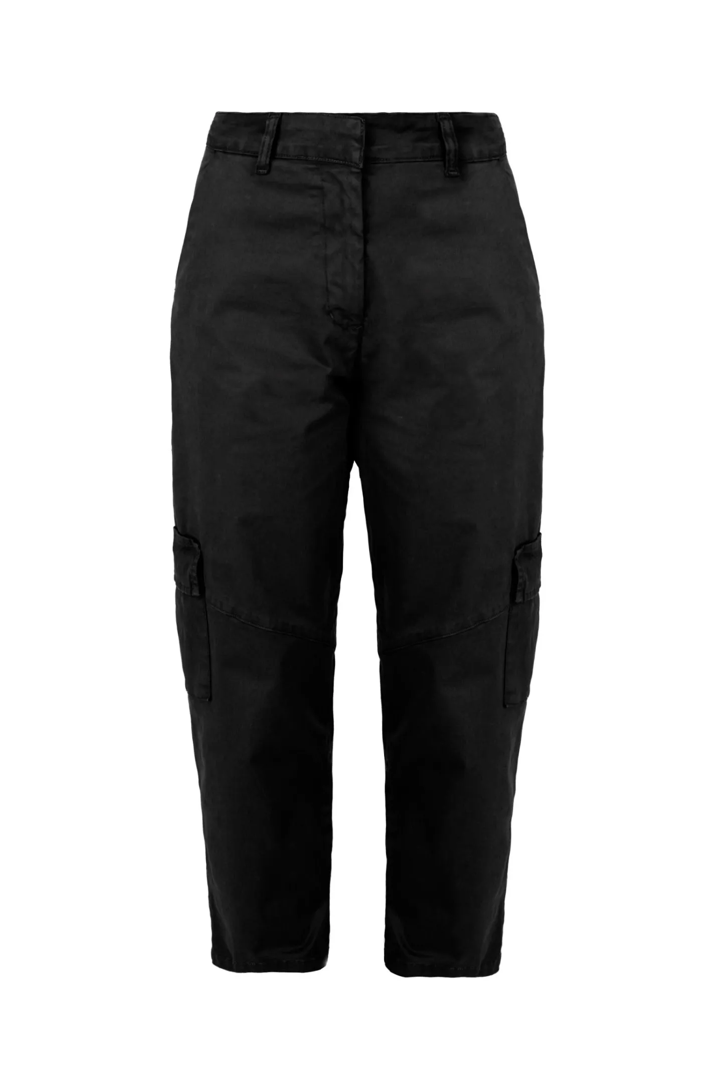 Bomboogie Hosen-Schwere Stretch-Baumwollsatin Cargo-Hose