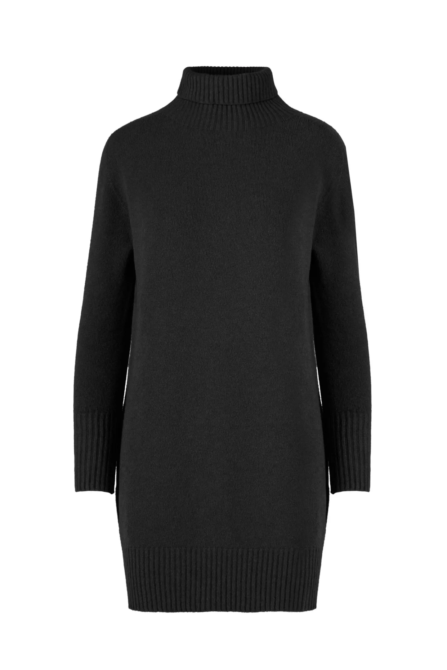 Bomboogie Kleider-Seamless Kurzes Kleid Mit Hohem Kragen
