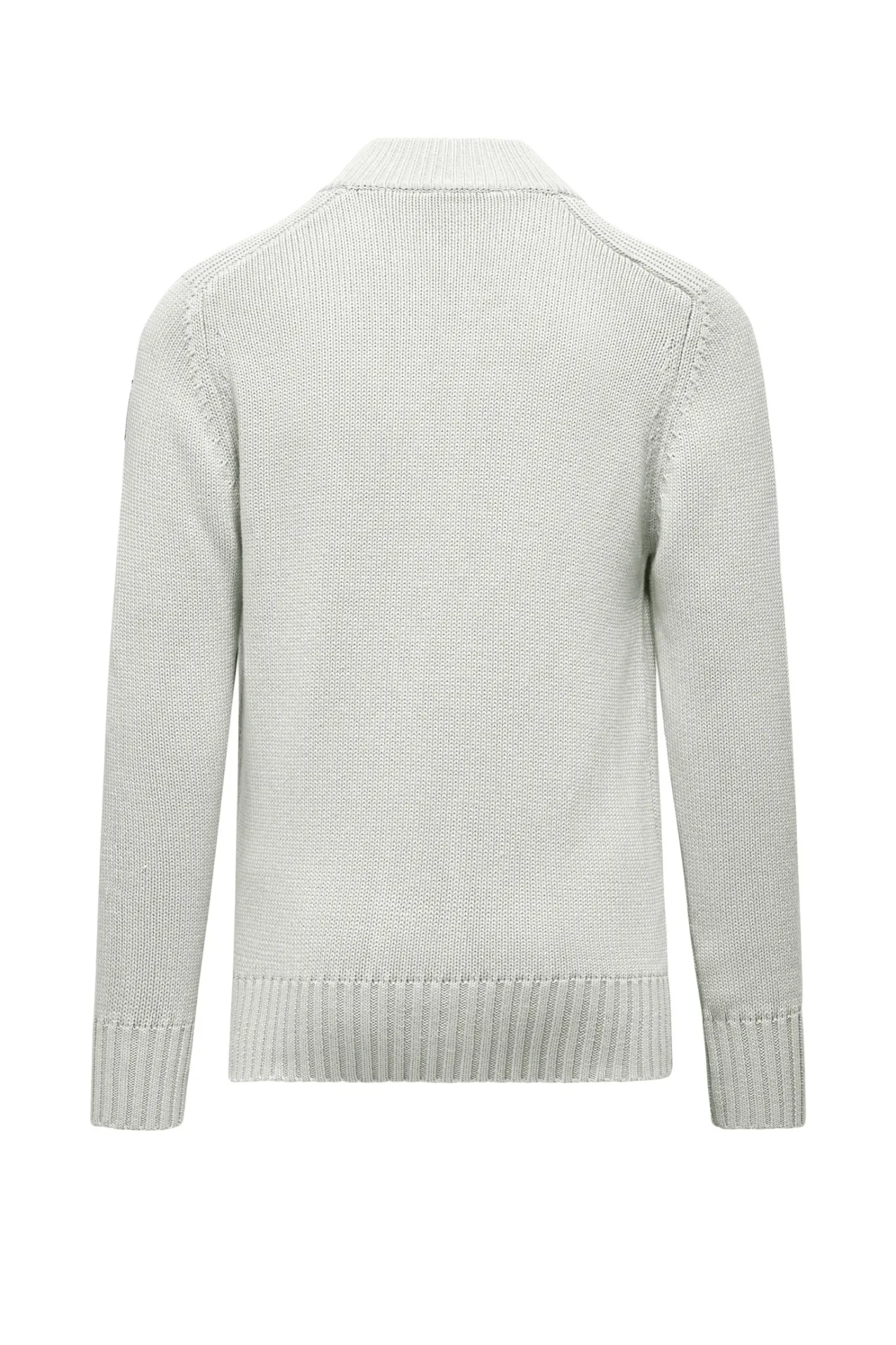 Bomboogie Pullover-Strickjacke Mit Hohem Kragen