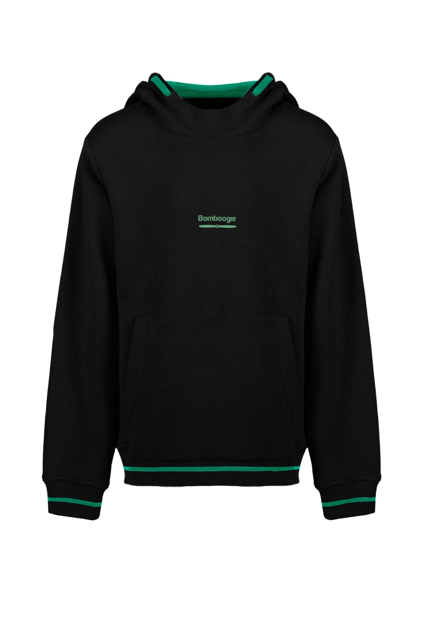 Bomboogie Jungen-Sweatshirt Für Jungen Aus Bio-Baumwolle Black