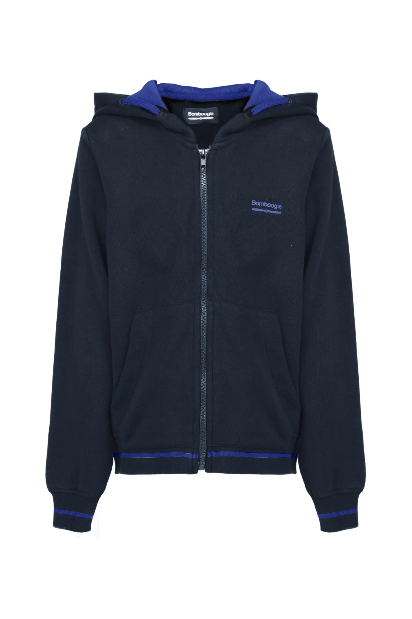 Bomboogie Jungen-Sweatshirt Für Jungen Aus Bio-Baumwolle Mit Reißverschluss