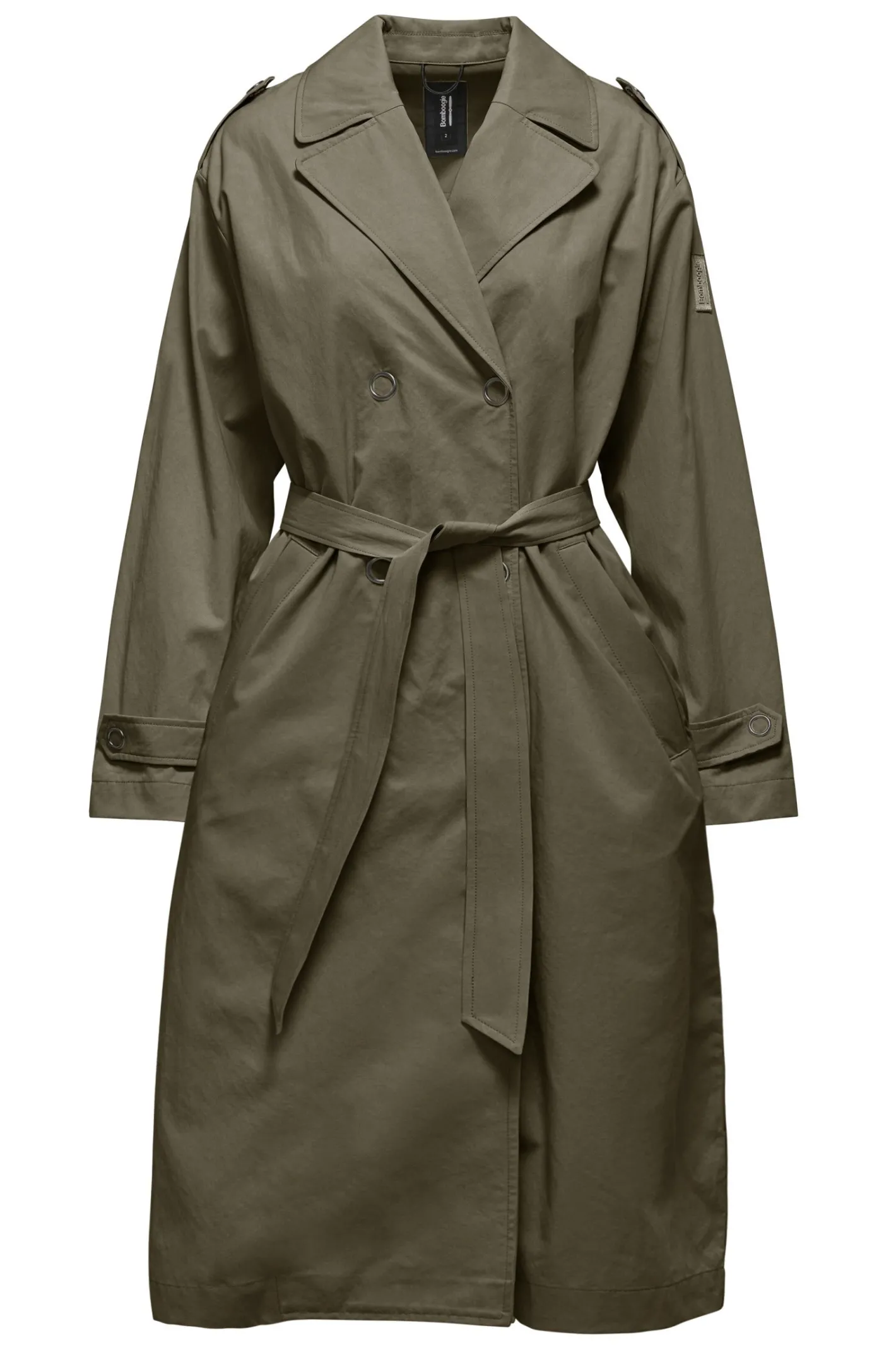 trenchcoat_aus_baumwolltencelgabardine_14.webp Bomboogie Trenchcoat-Trenchcoat Aus Baumwoll-Tencel-Gabardine