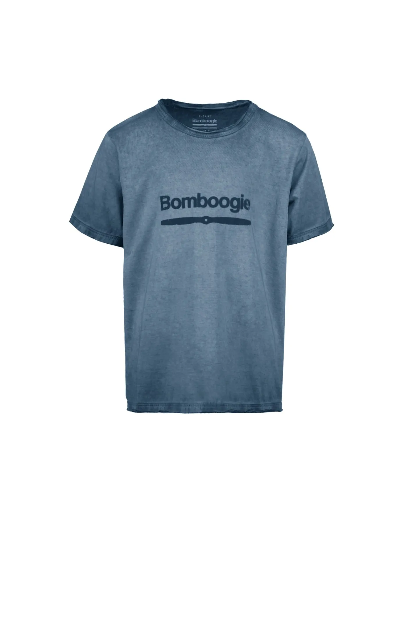 Bomboogie Bekleidung & Accessoires-T-Shirt Mit Rundhalsausschnitt Und Logo