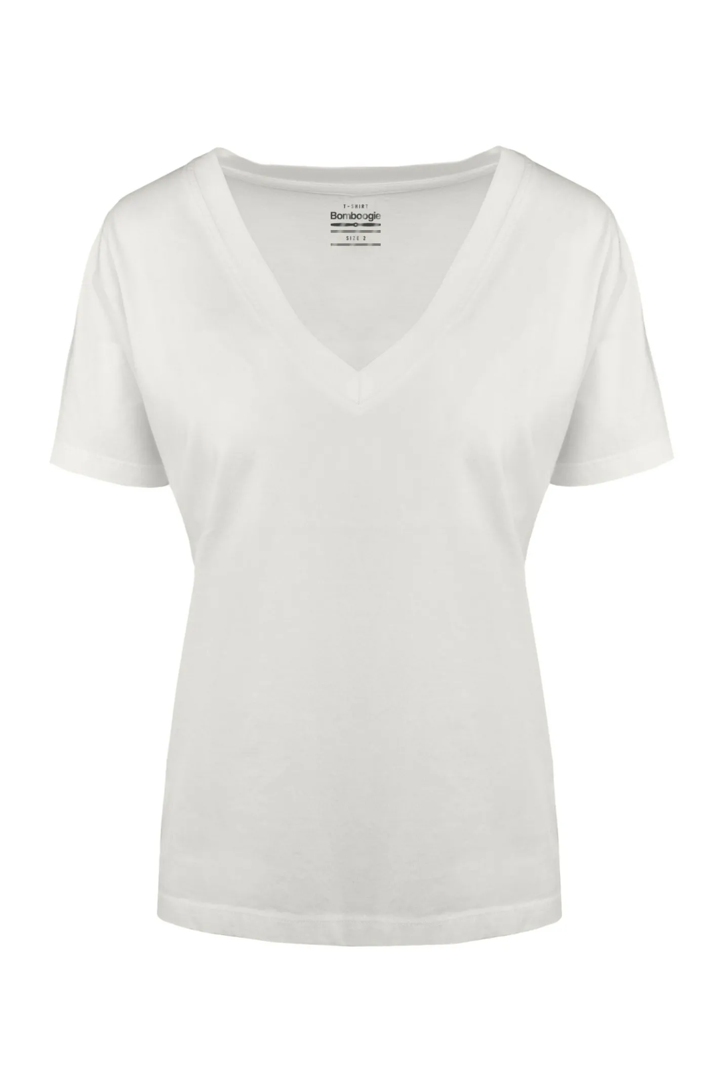 Bomboogie T-Shirts-T-Shirt Mit V-Ausschnitt Aus Bio-Baumwolle
