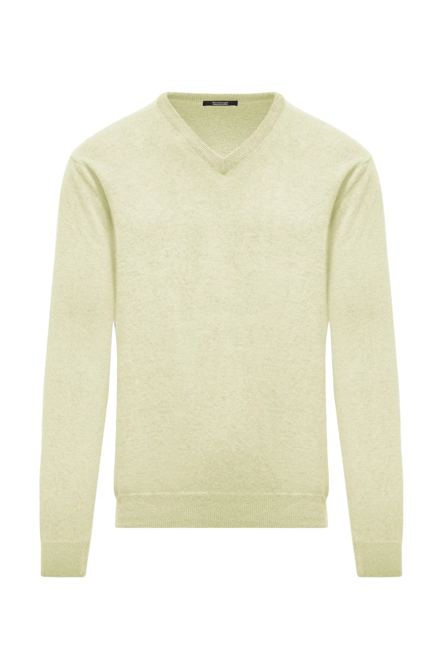 Bomboogie Pullover-V-Ausschnitt-Pullover Aus Wolle
